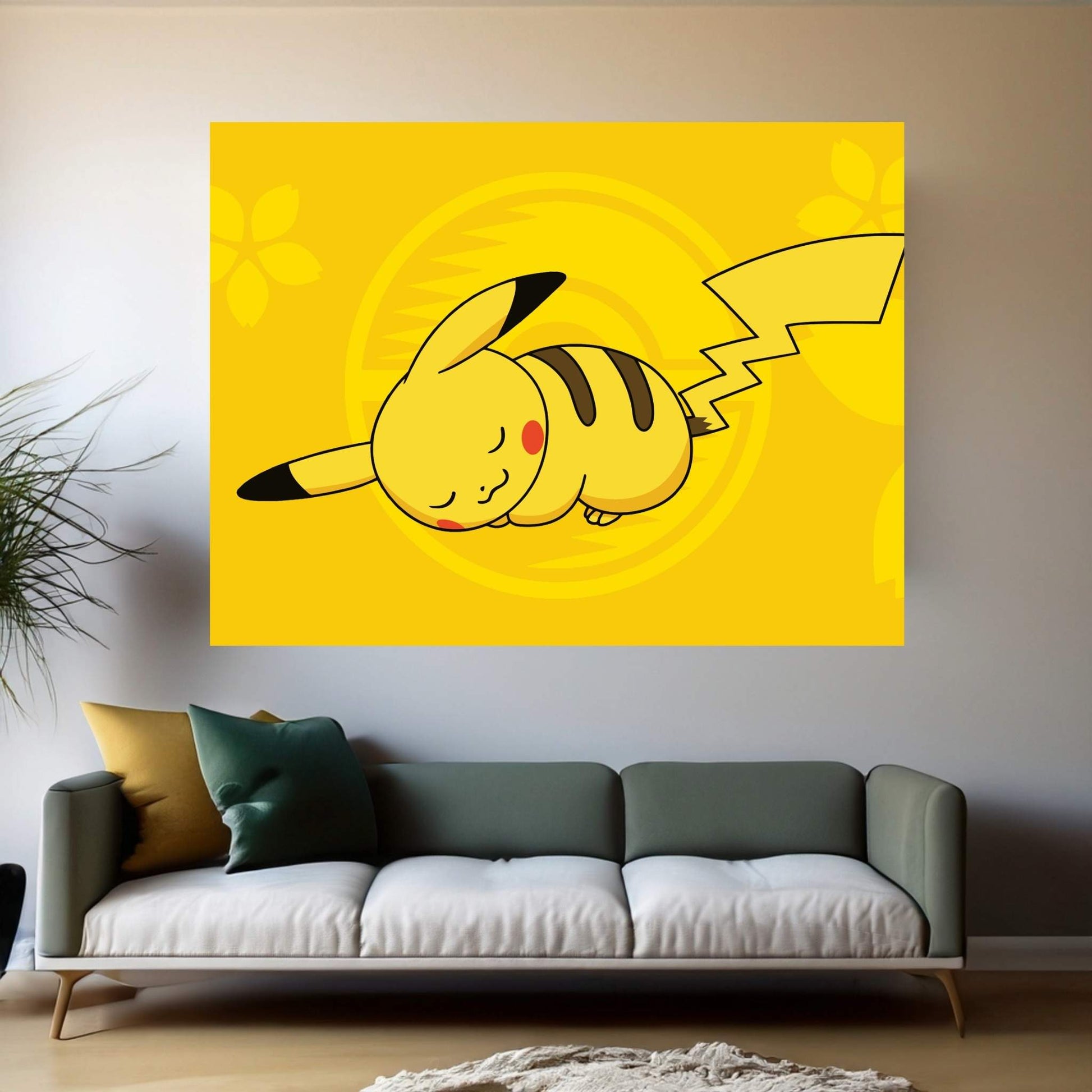 Pokémon - Pikachu Canvas Wall Art - Y Canvas