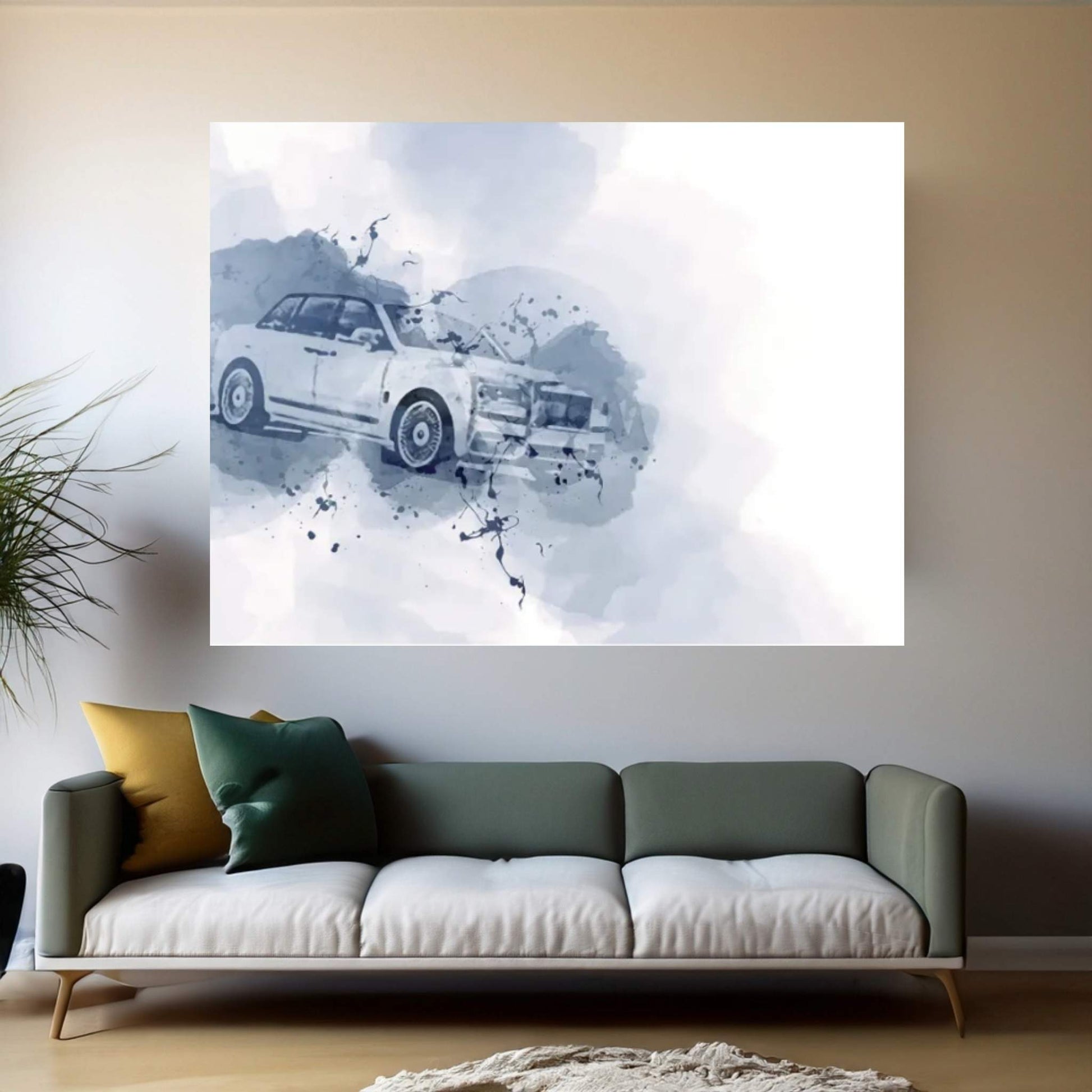 Rolls Royce Cullinan Suvs 2022 Canvas Wall Art - Y Canvas