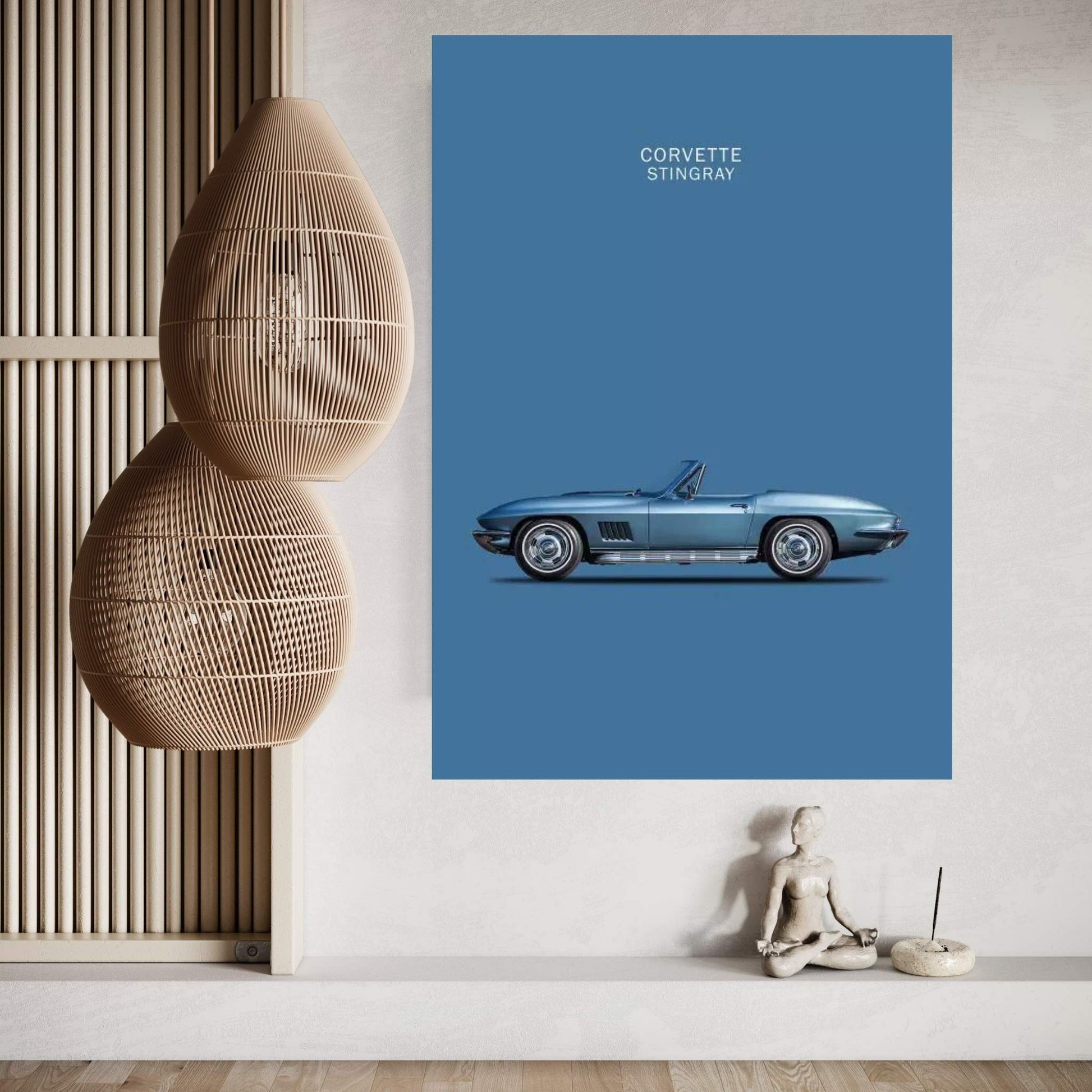 1967 Chevrolet Corvette Stingray Canvas Wall Art - Y Canvas