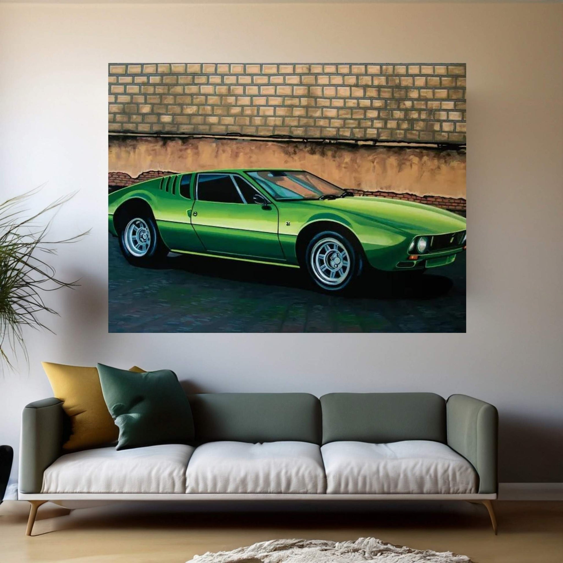 Tomaso Mangusta 1967 Canvas Wall Art - Y Canvas