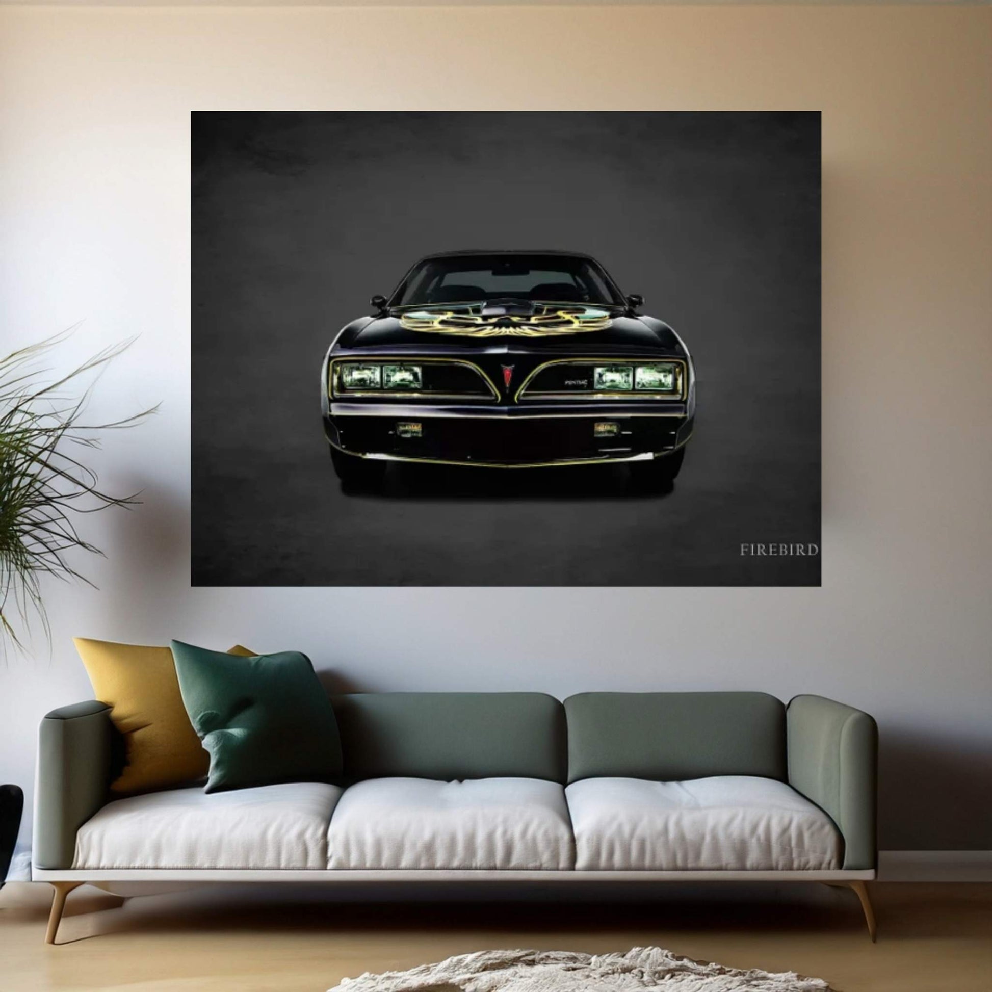 1978 Pontiac FireBird Trans Am Canvas Wall Art - Y Canvas