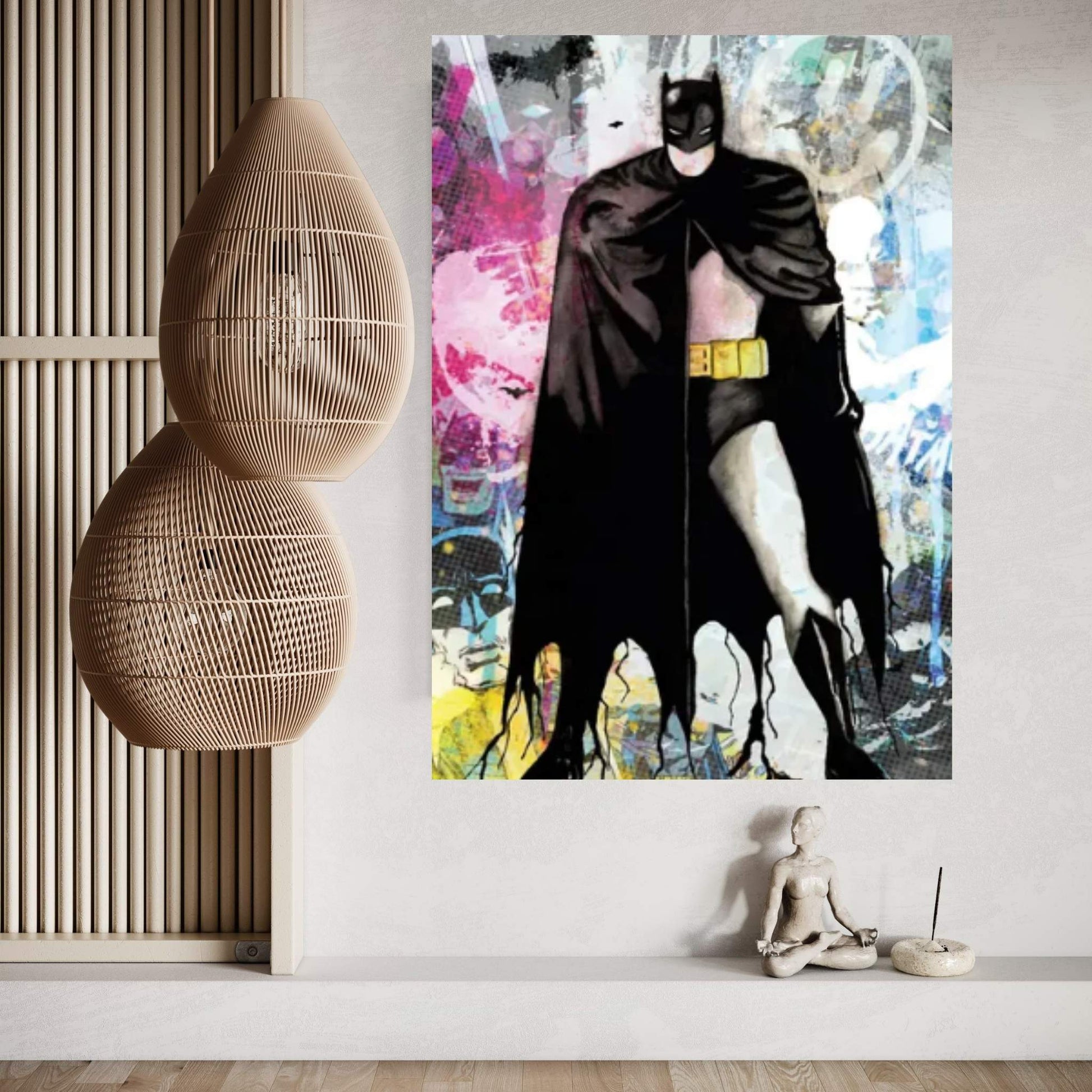 Dark Knight Canvas Wall Art - Y Canvas