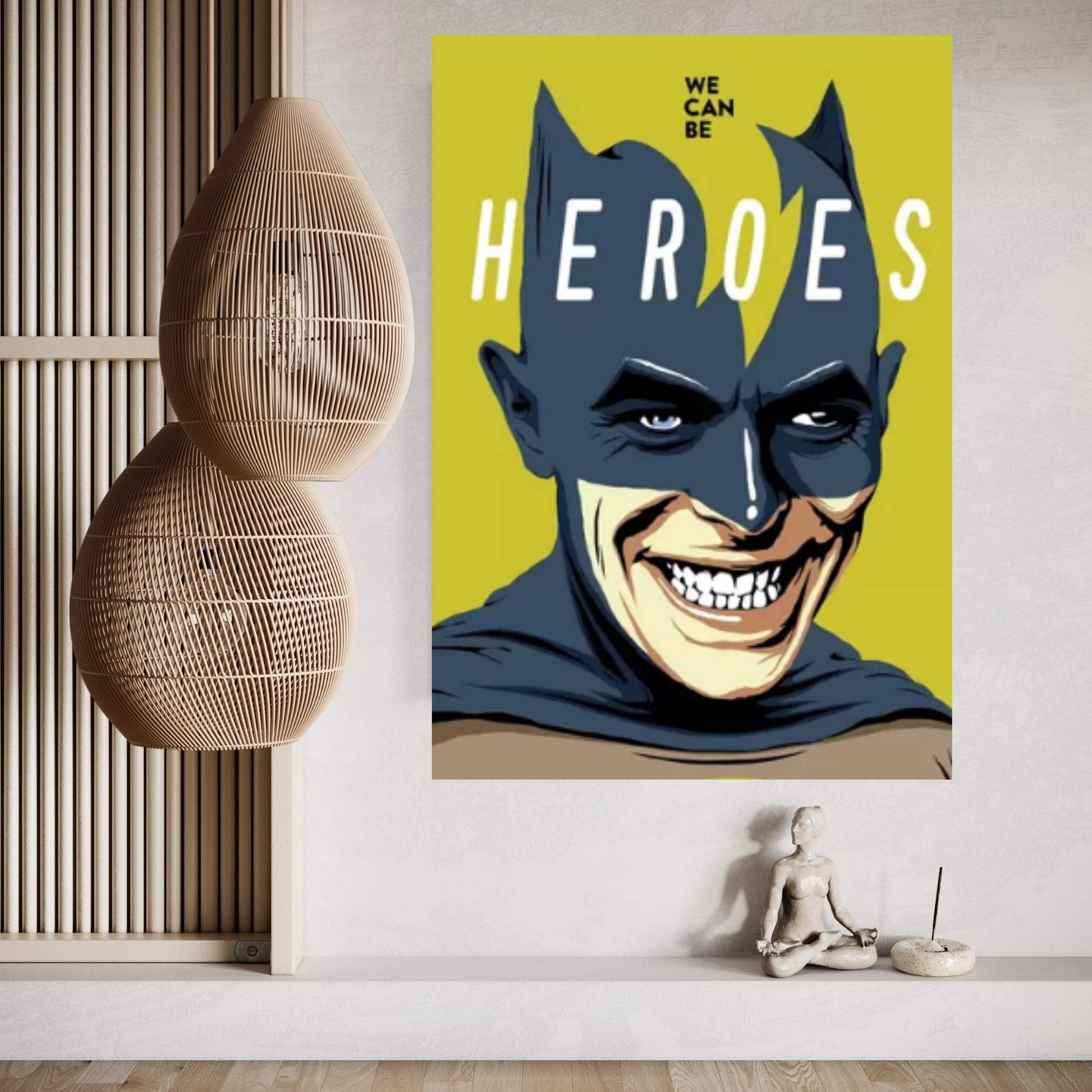 Heroes Canvas Wall Art - Y Canvas