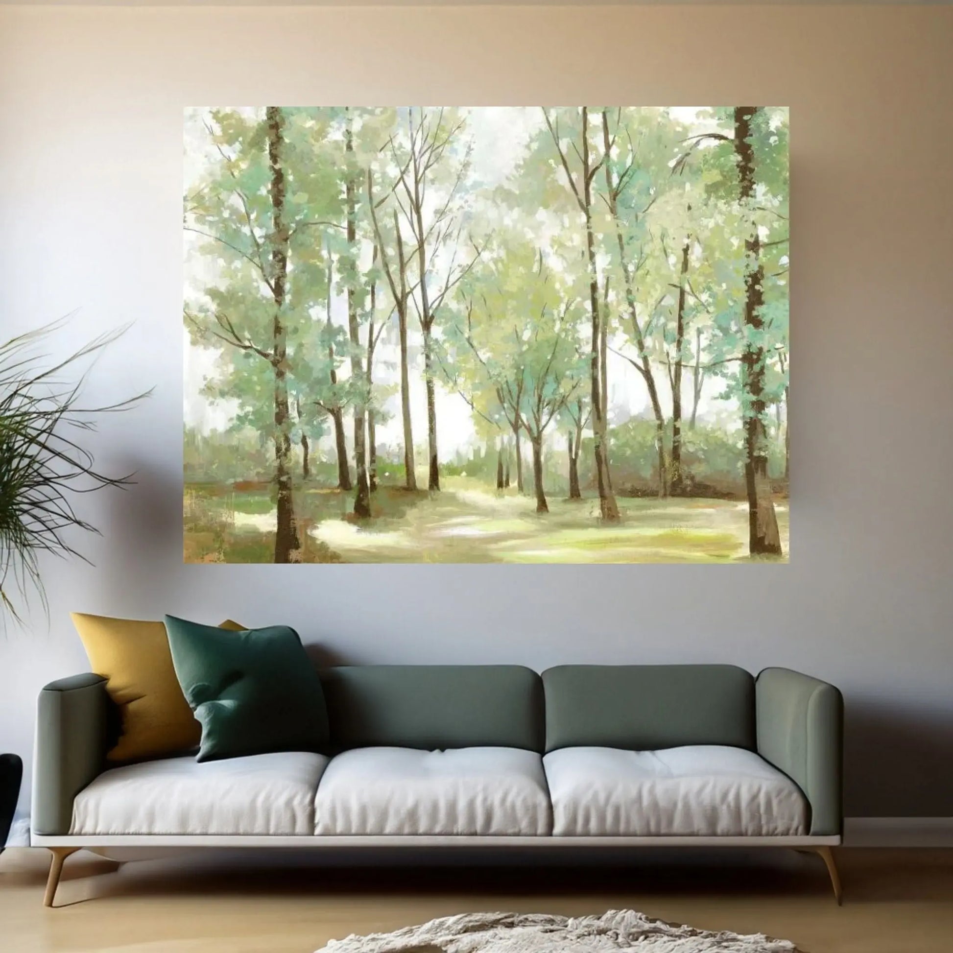 Peaceful Sunshine Canvas Wall Art - Y Canvas