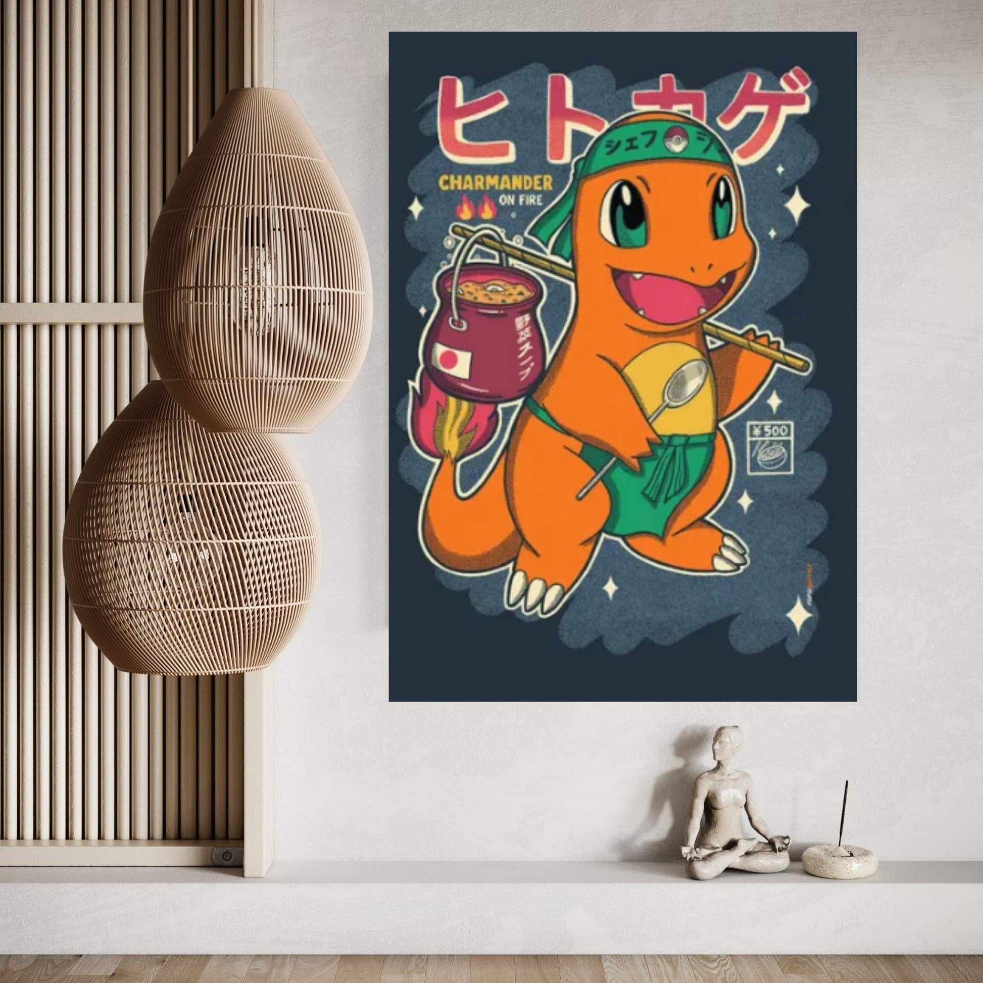 Pokémon - Charmander Canvas Wall Art - Y Canvas