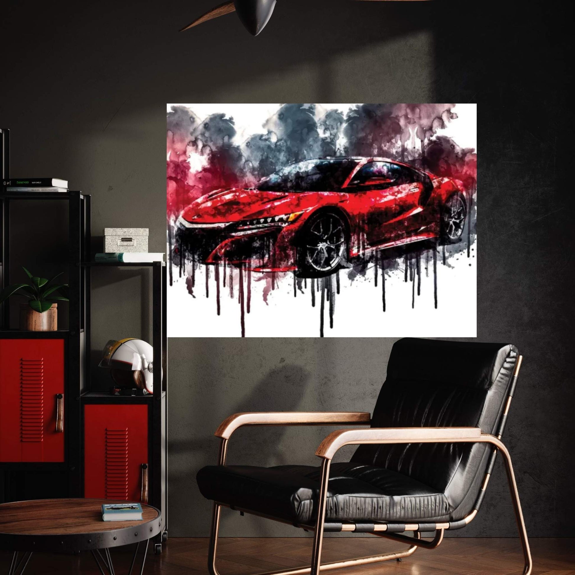 2017 Honda NSX Canvas Wall Art - Y Canvas