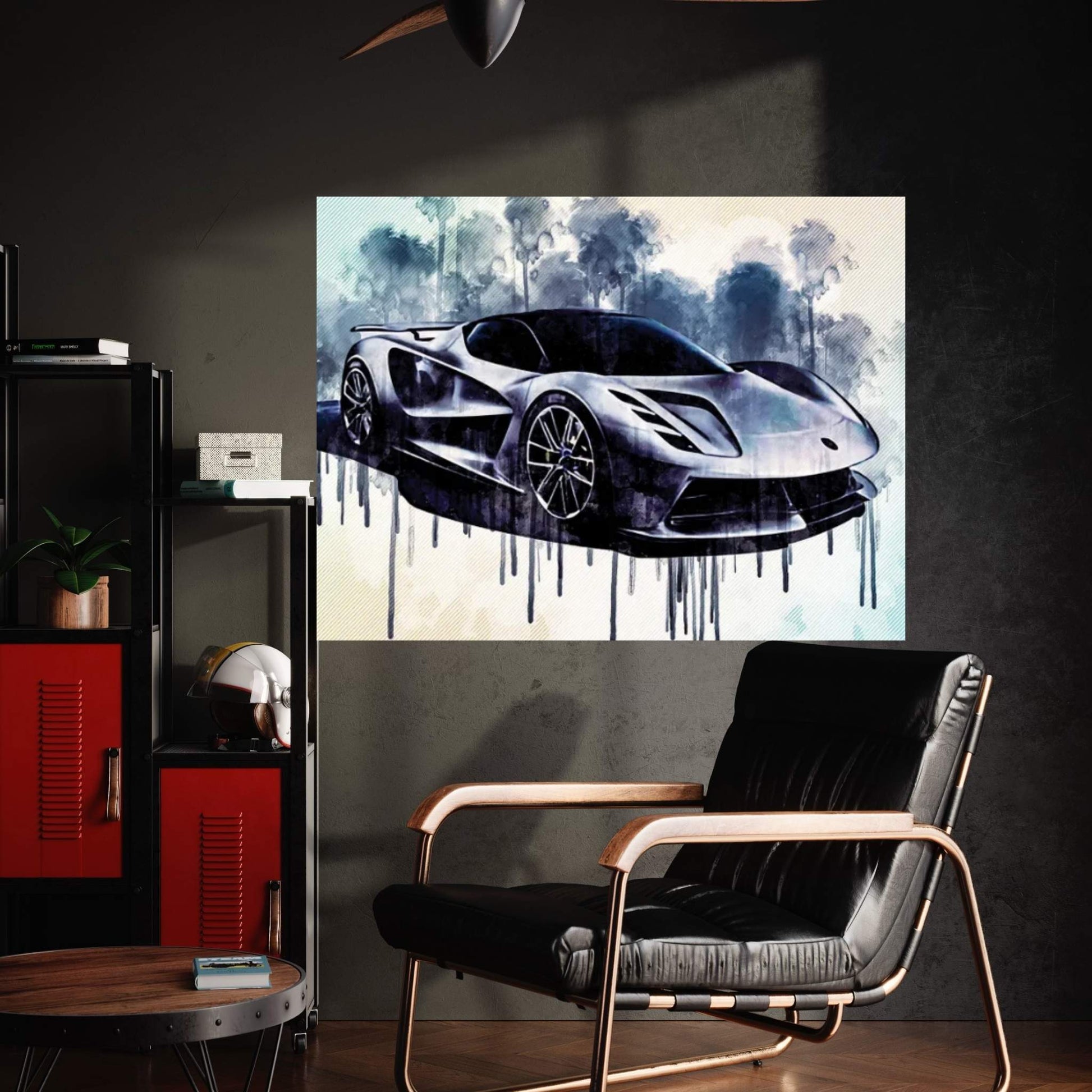 Lotus Evija 2020 Exterior Front View Electric Hypercar Canvas Wall Art - Y Canvas