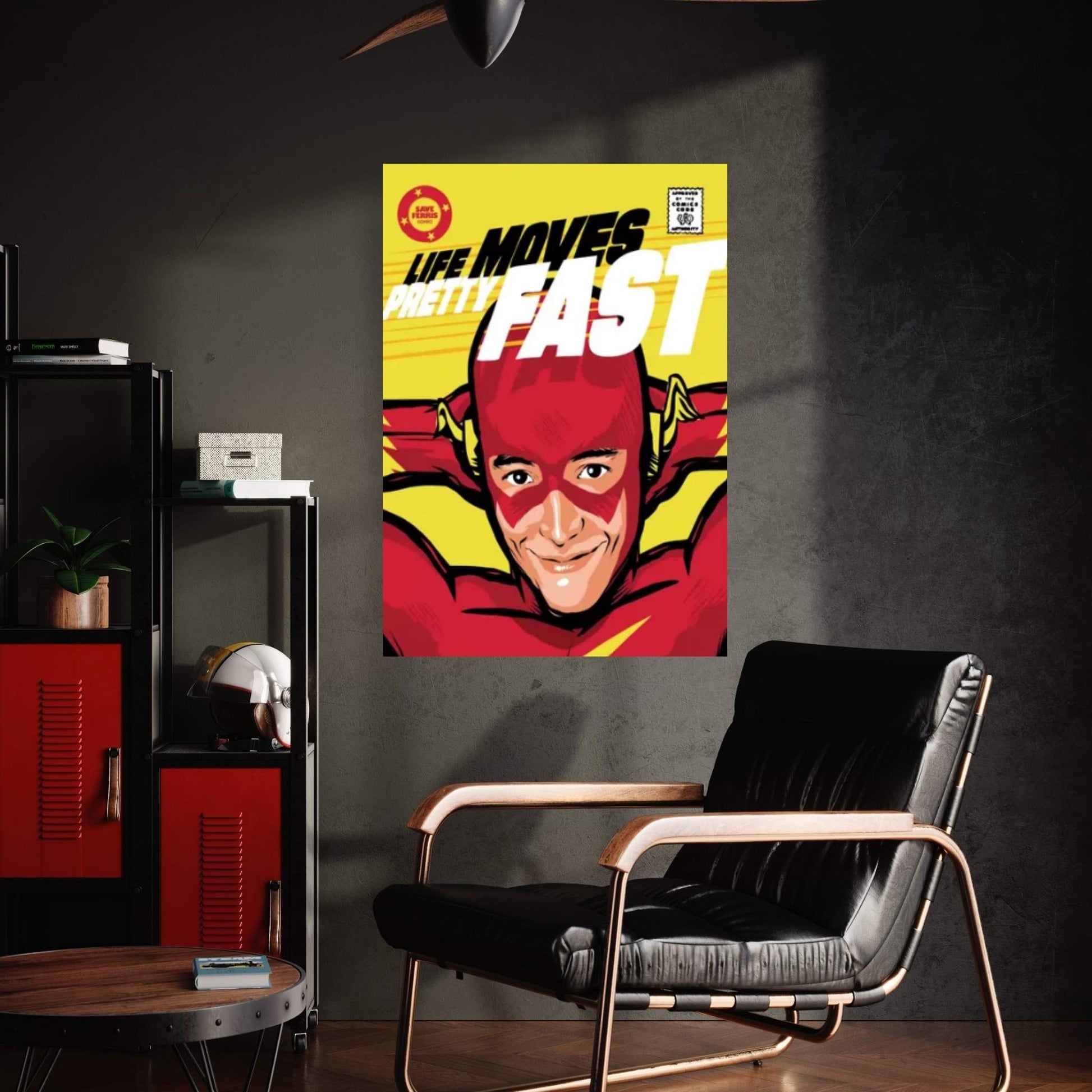 Flash Ferris Canvas Wall Art - Y Canvas