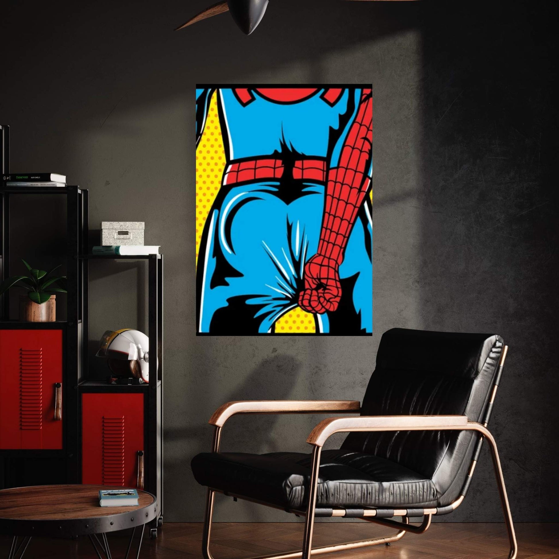 Spider Problem Canvas Wall Art - Y Canvas