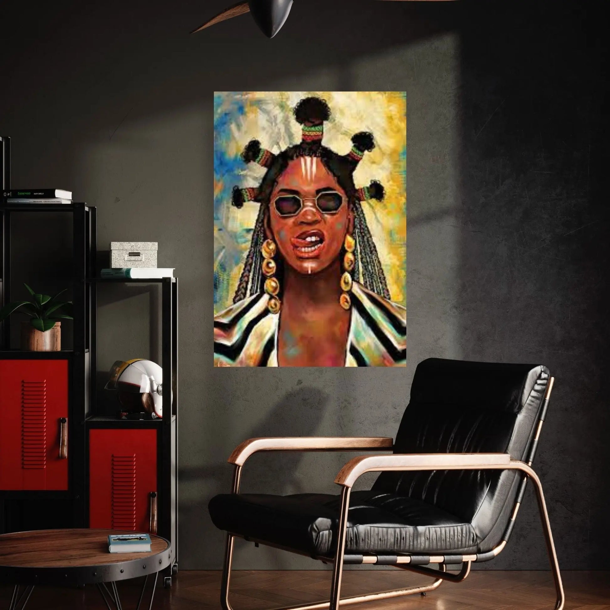 Black Is King Beyoncé Canvas Wall Art - Y Canvas