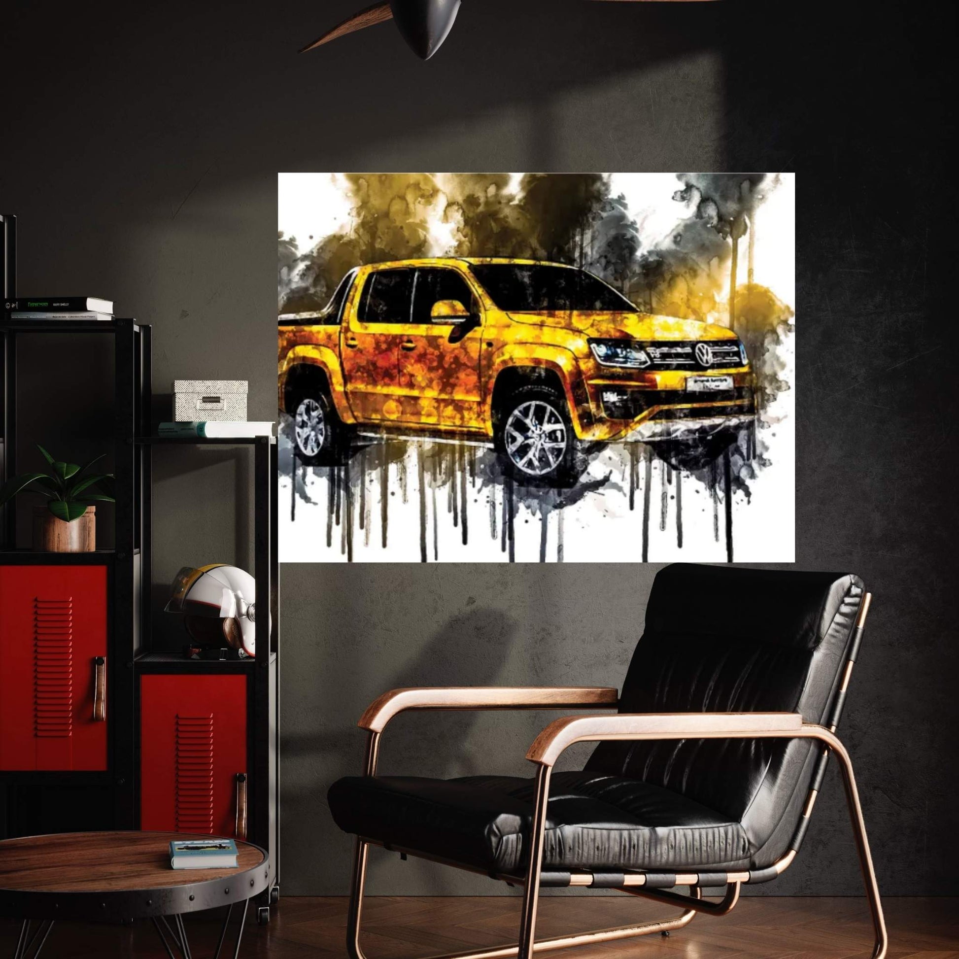 2017 Volkswagen Amarok Aventura Exclusive Concept Canvas Wall Art - Y Canvas