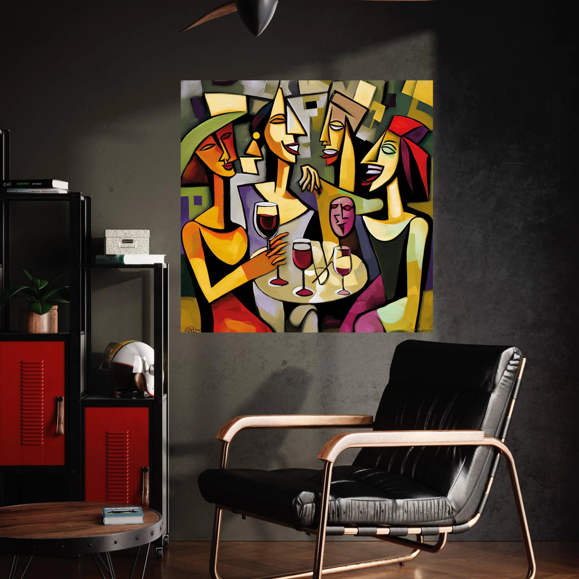 Picasso Style Printing Wall Art ,Canvas Modern Wall Art - Y Canvas