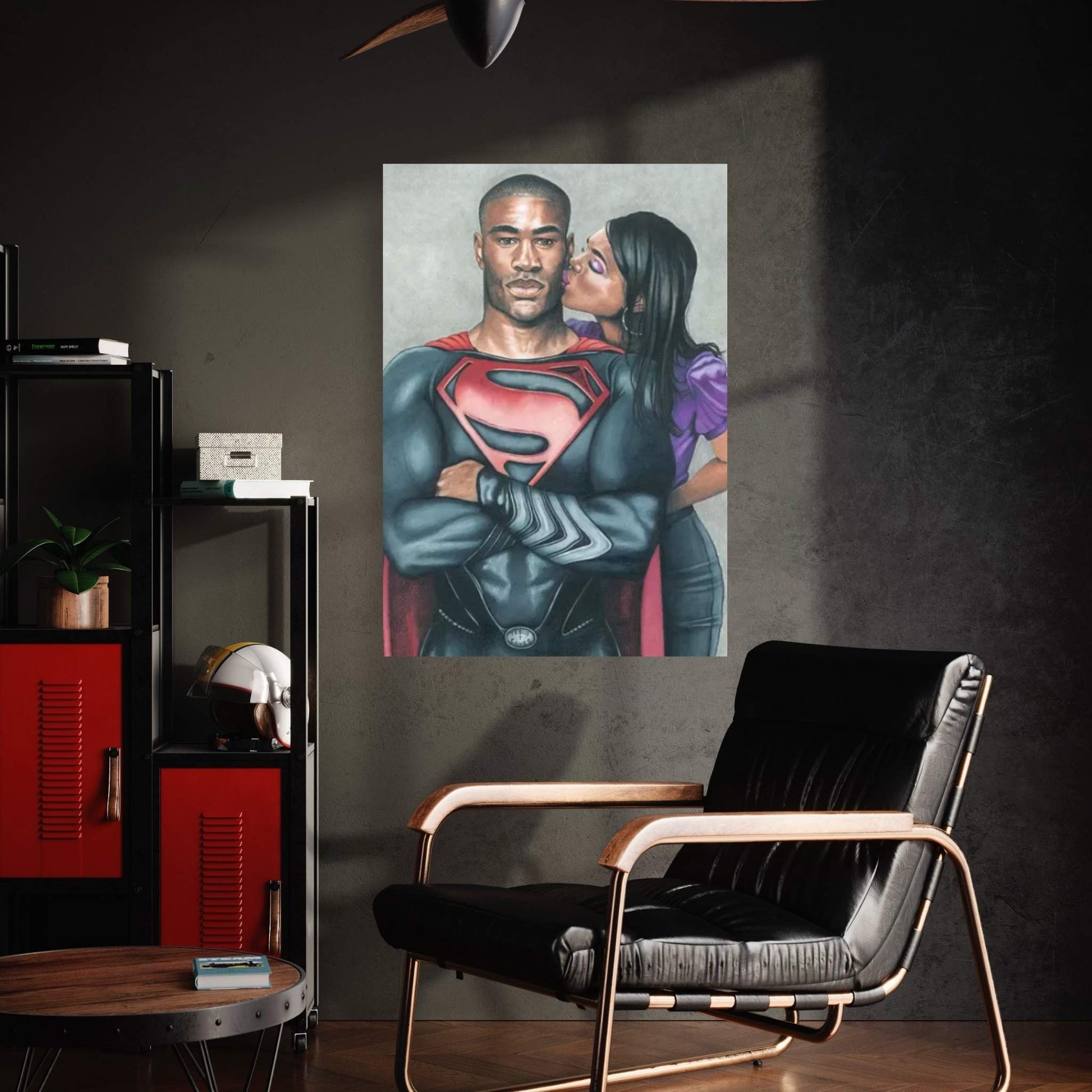 Superman Canvas Wall Art - Y Canvas