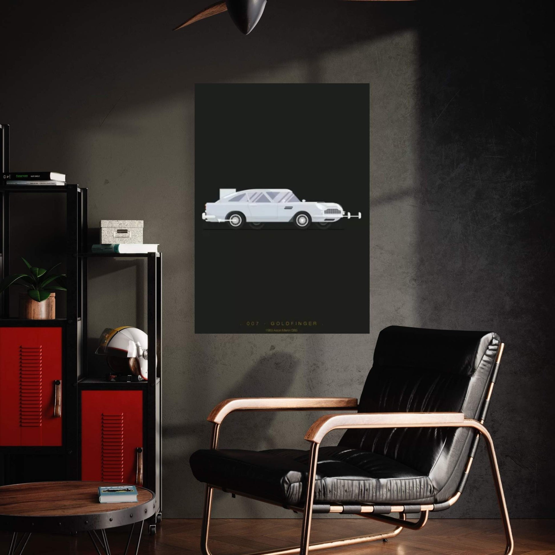 Goldfinger Canvas Wall Art - Y Canvas