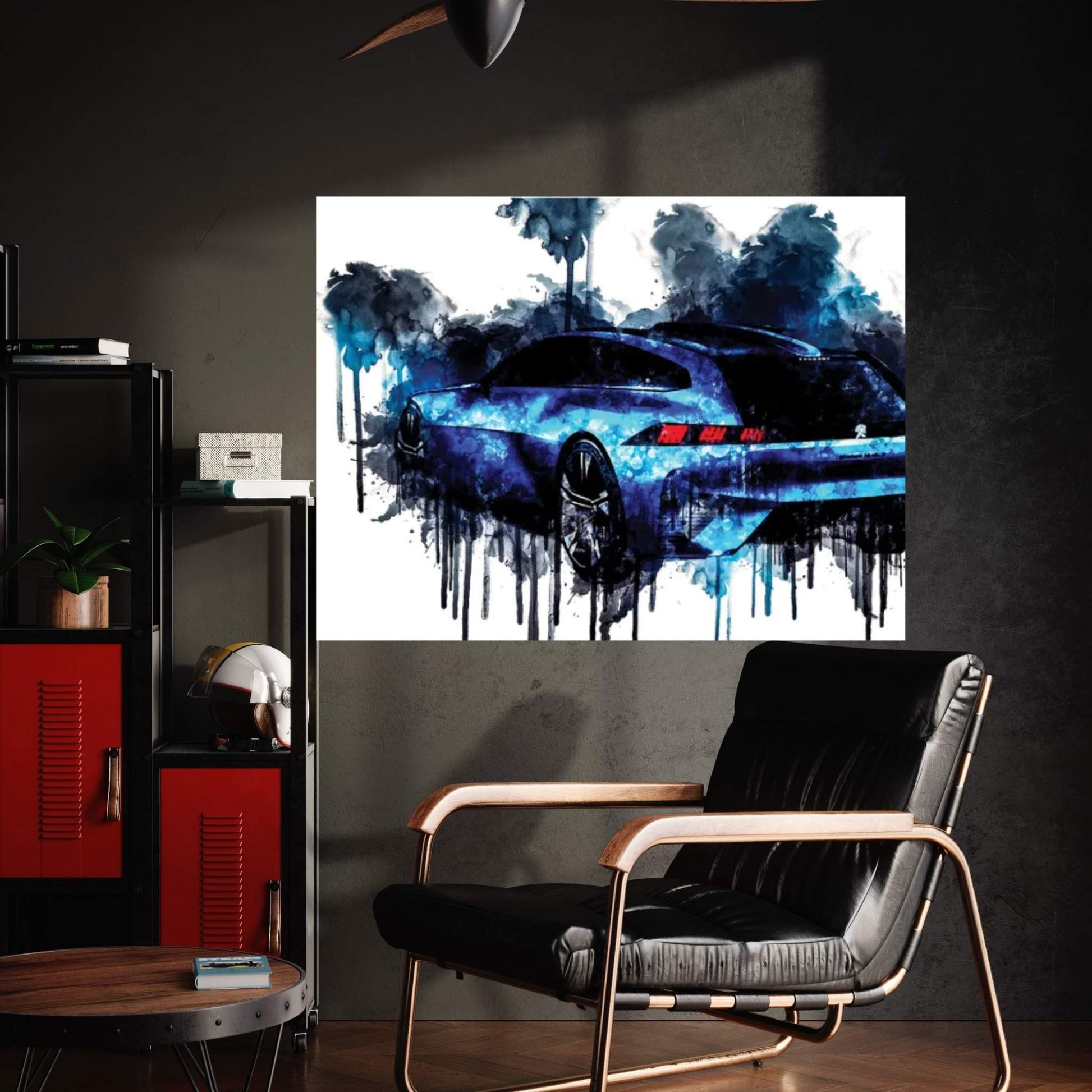 Car 2017 Peugeot Instinct Concept Canvas Wall Art - Y Canvas