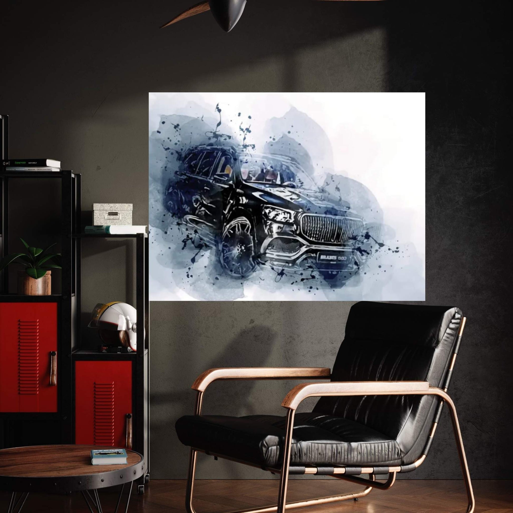 Brabus 800 Luxury Suv Mercedes-Maybach Gls 700 Canvas Wall Art - Y Canvas