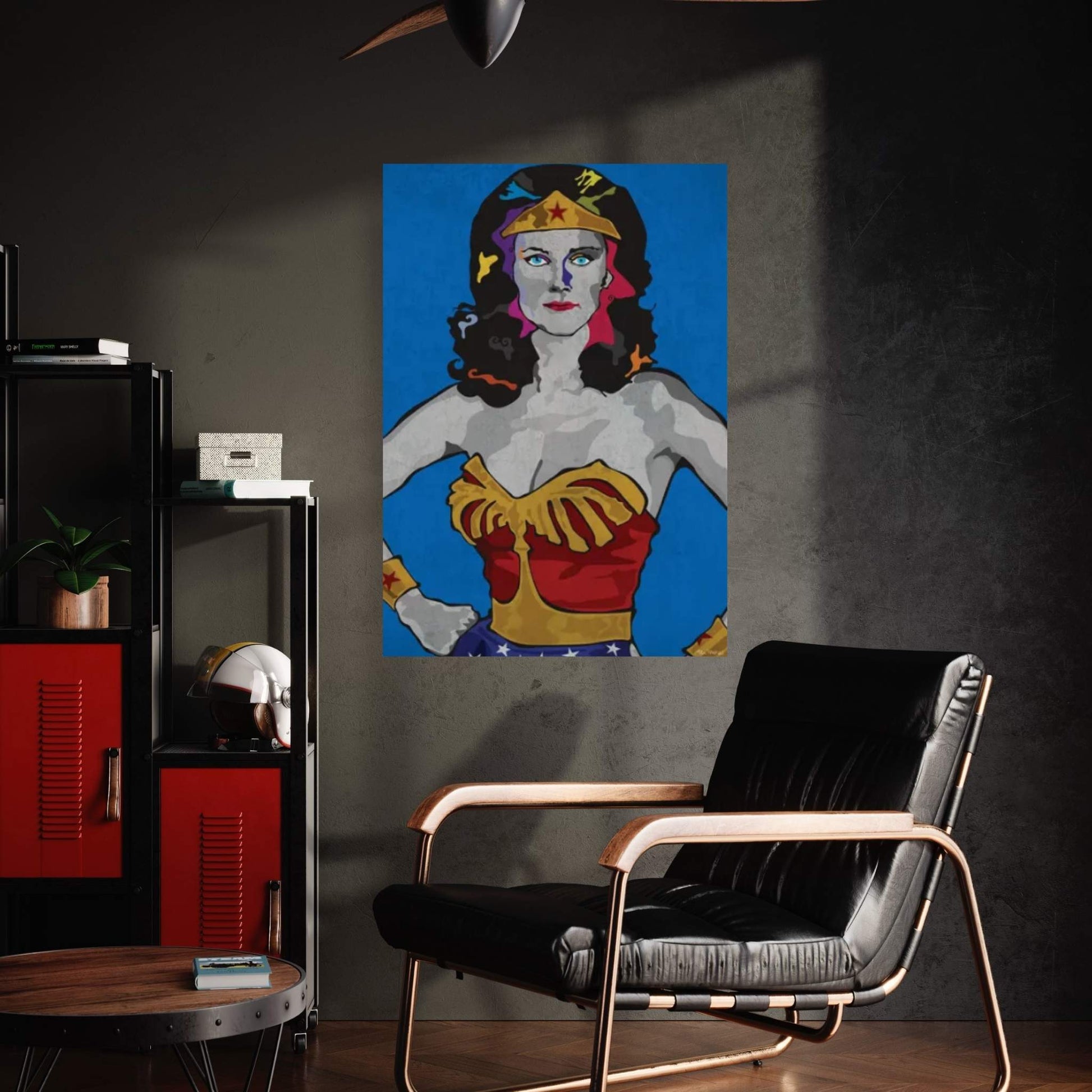 Wonder Woman Canvas Wall Art - Y Canvas