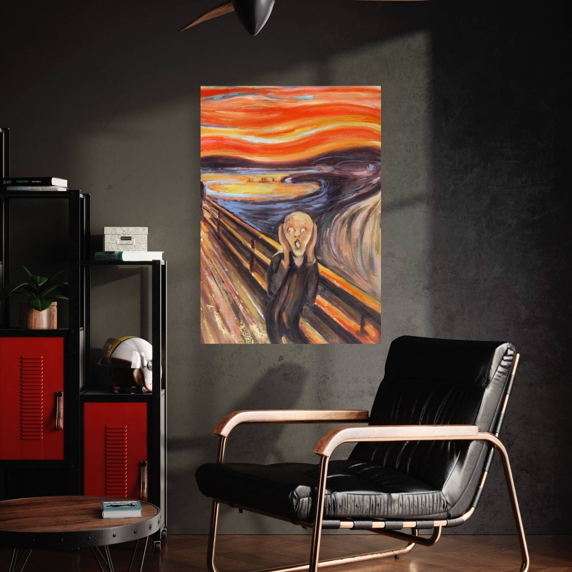 The Scream Canvas Wall Art - Y Canvas