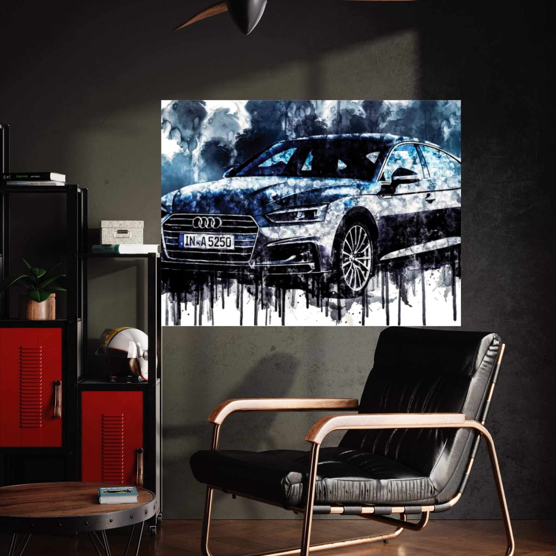 2018 Audi A5 Sportback Canvas Wall Art - Y Canvas