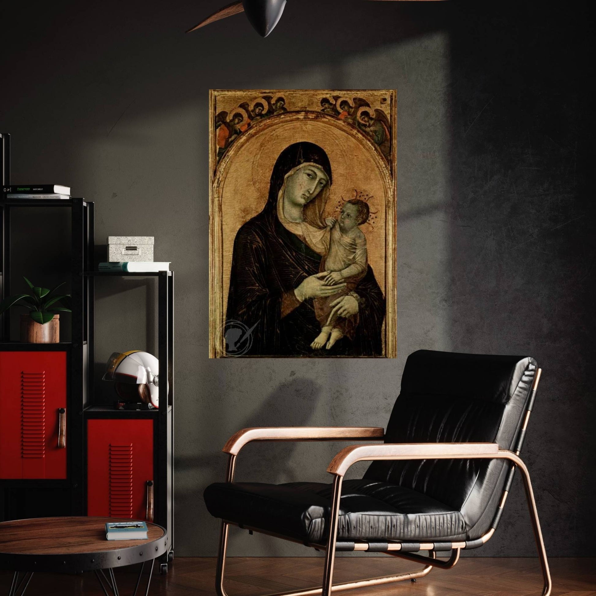 Madonna and Child Canvas Wall Art - Y Canvas