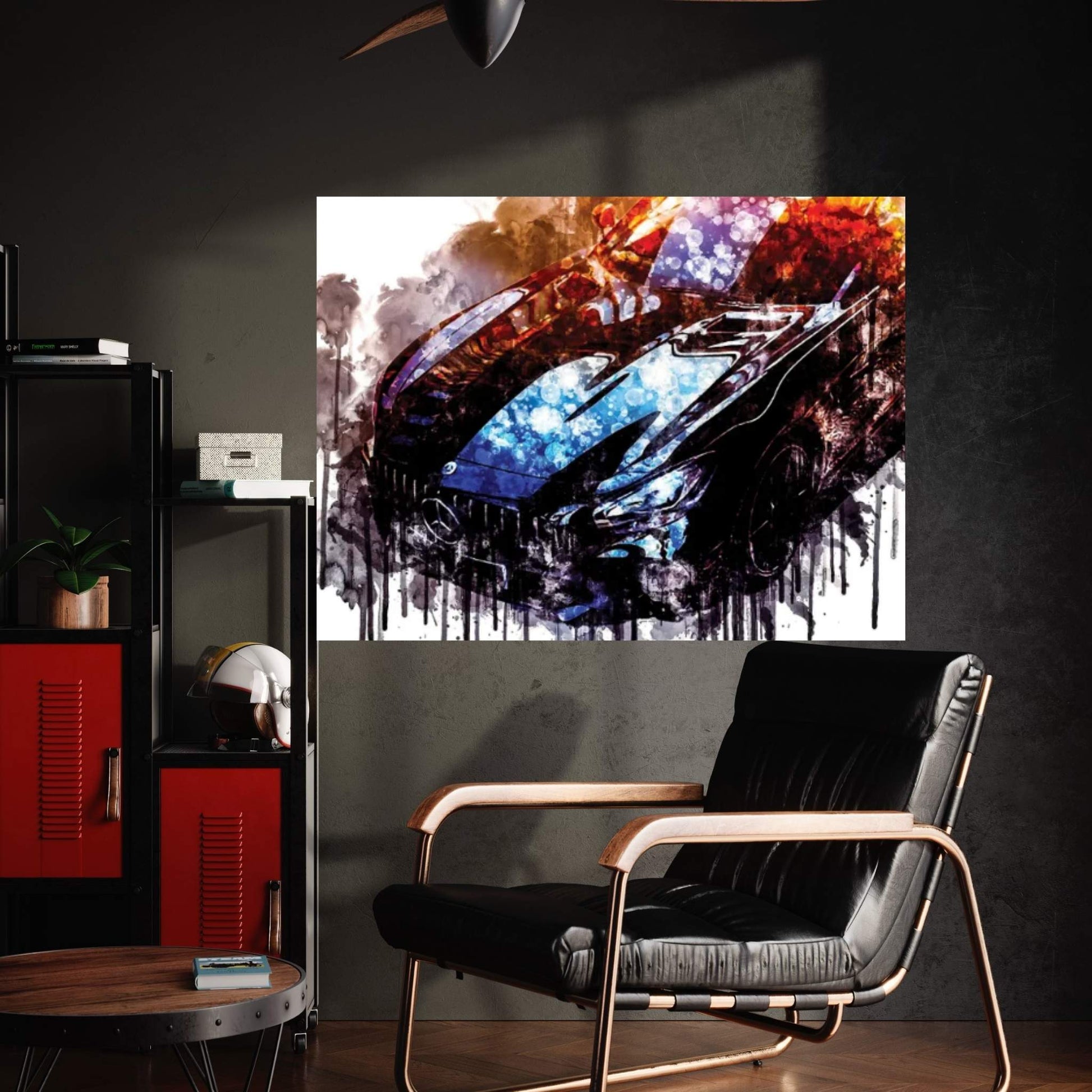 Car 2018 Edo Competition Mercedes AMG GT R Canvas Wall Art - Y Canvas