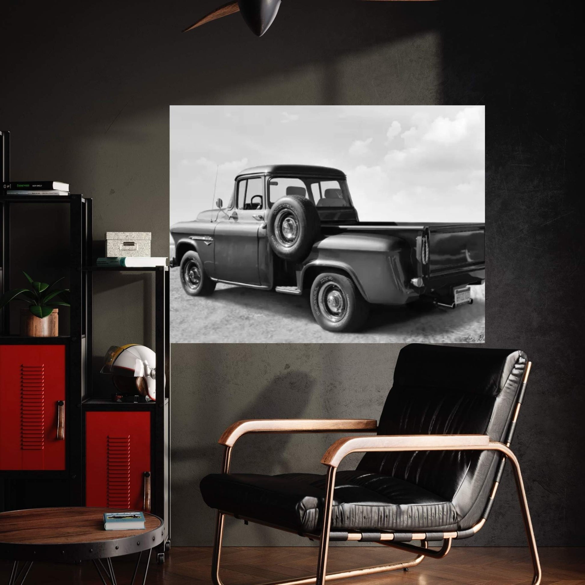 Chevy Truck Canvas Wall Art - Y Canvas