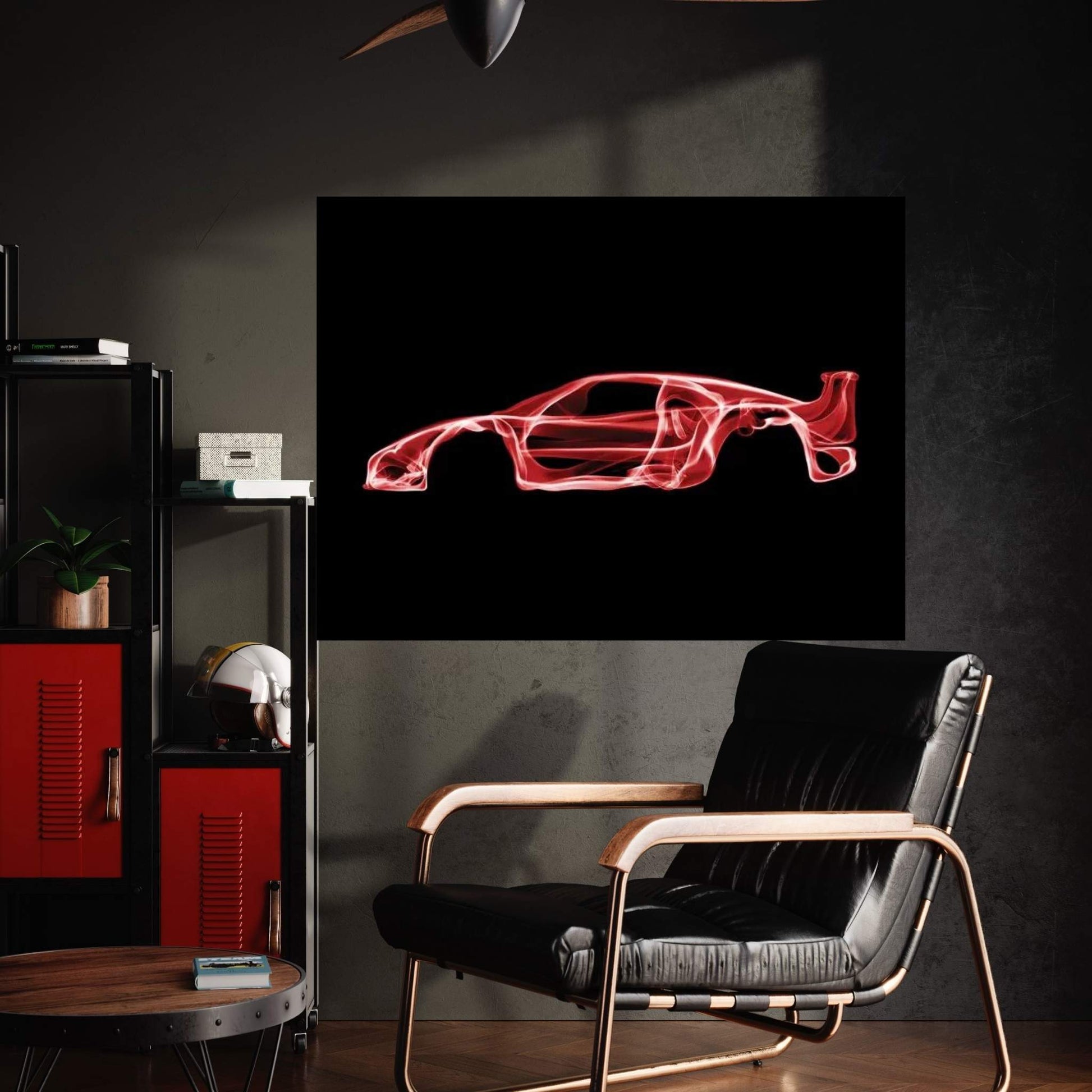 Ferrari F40 Canvas Wall Art - Y Canvas