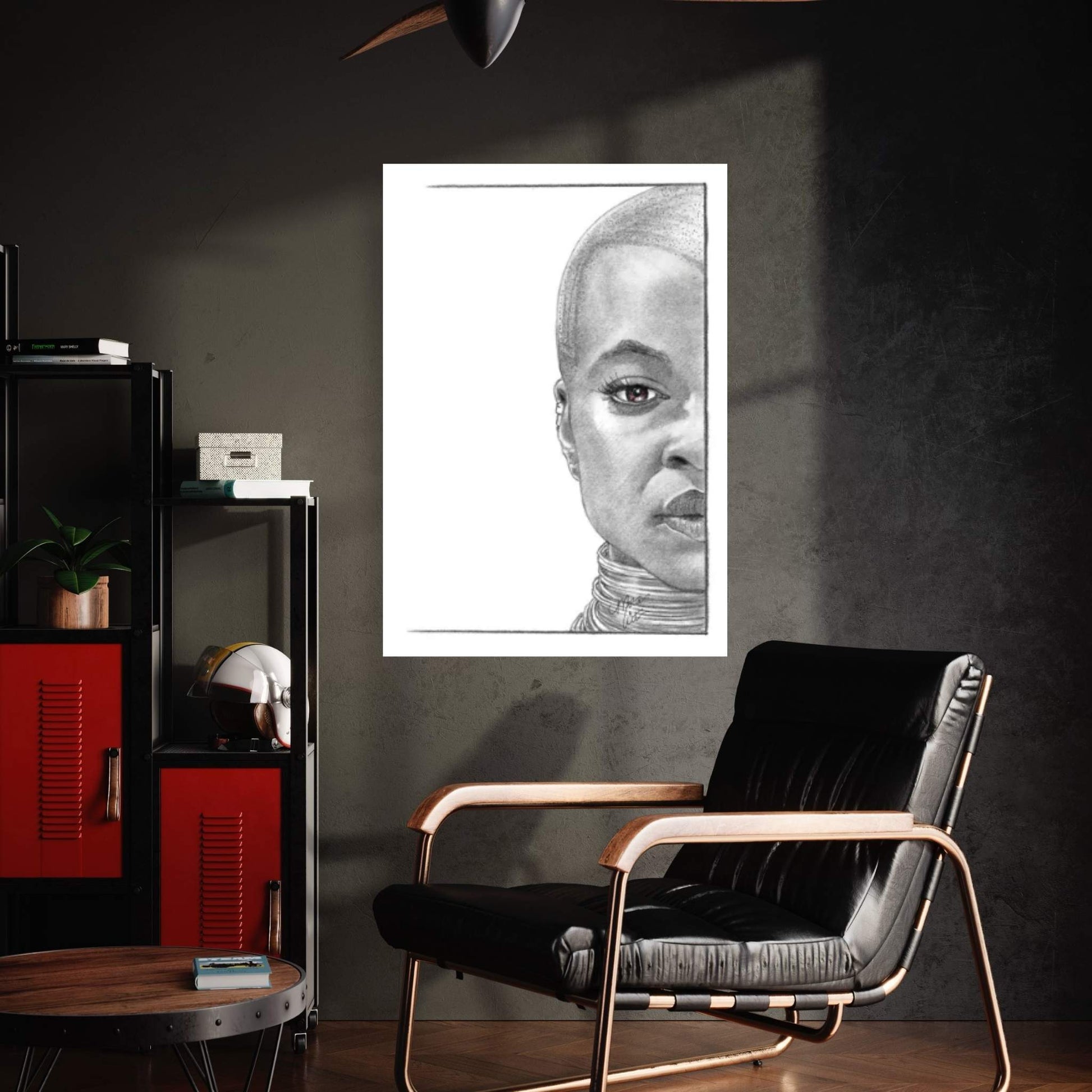 Okoye Canvas Wall Art - Y Canvas