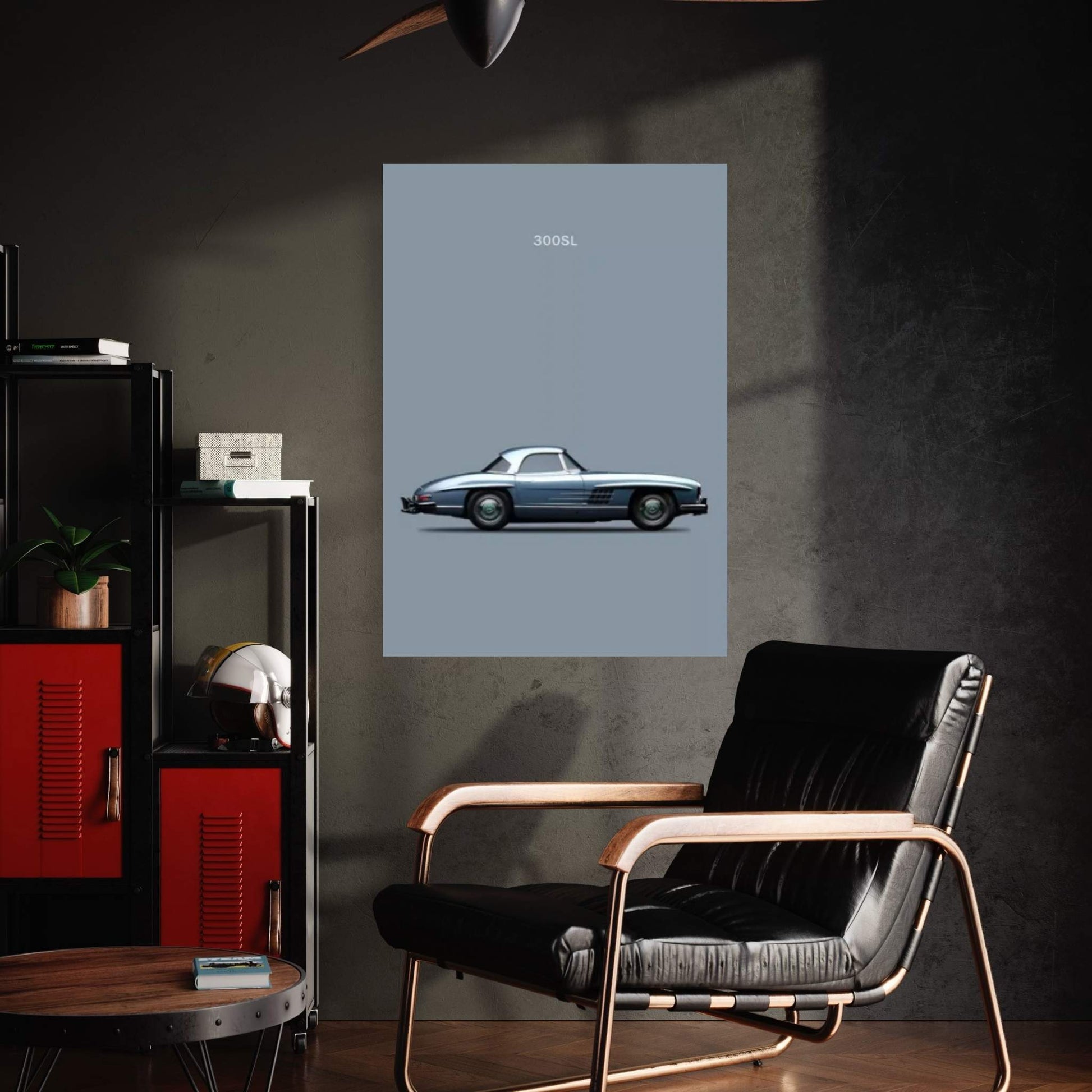 1960 Mercedes-Benz 300 SL Canvas Wall Art - Y Canvas