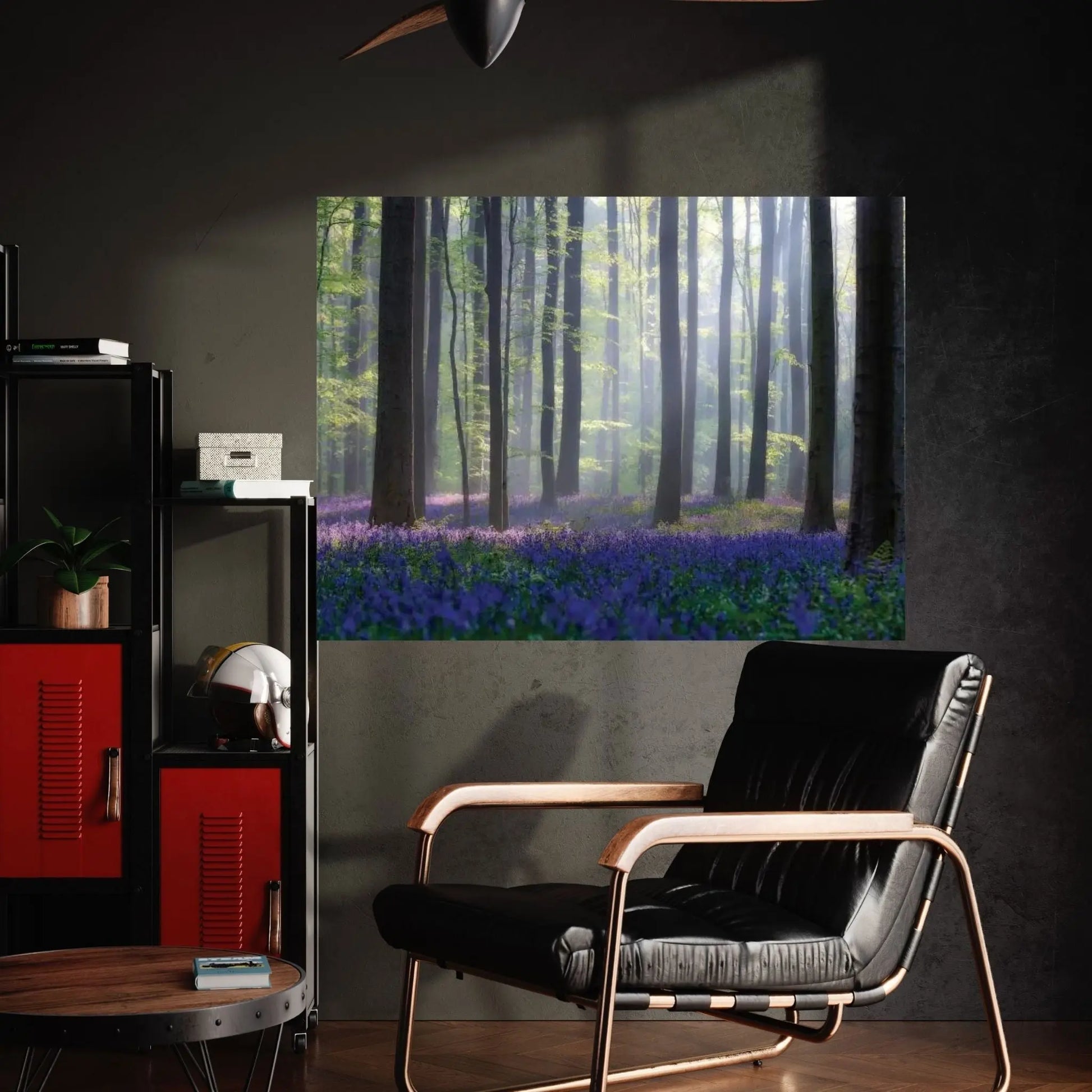 Bluebells Canvas Wall Art - Y Canvas