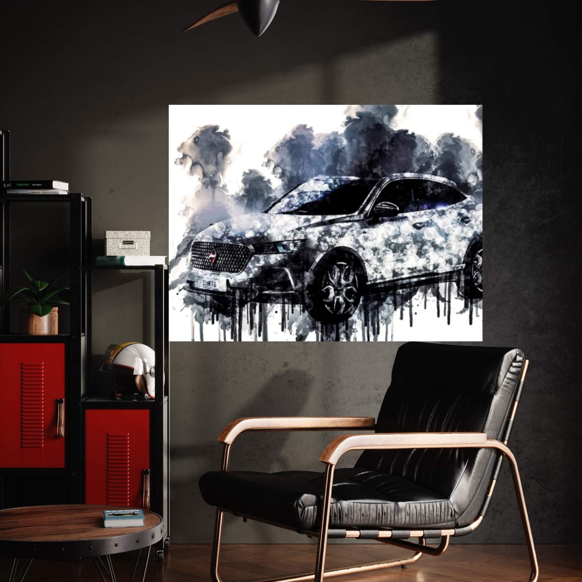 2017 Borgward BX6 TS Geneva Autoshow Canvas Wall Art - Y Canvas