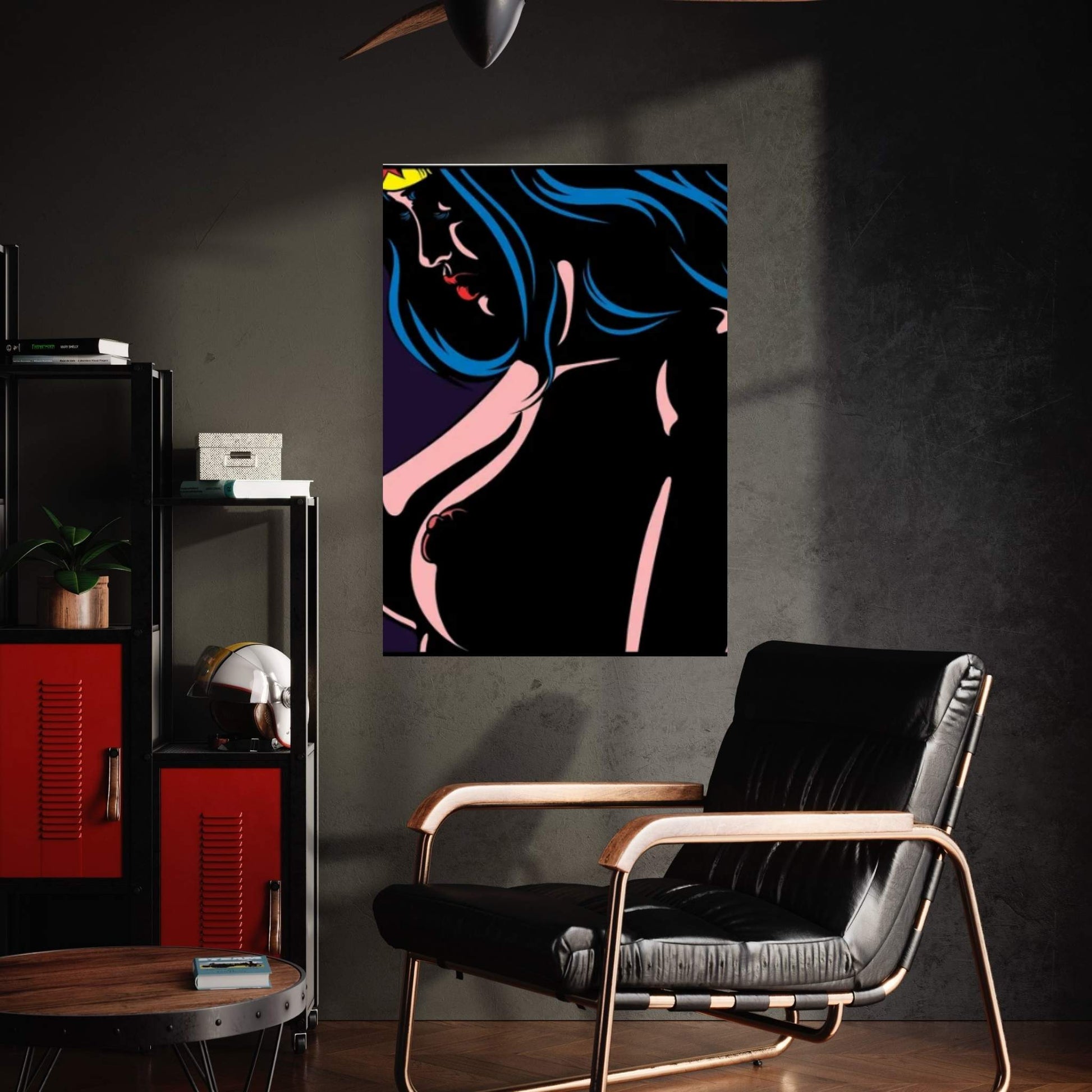 Bodies In The Dark III Canvas Wall Art - Y Canvas