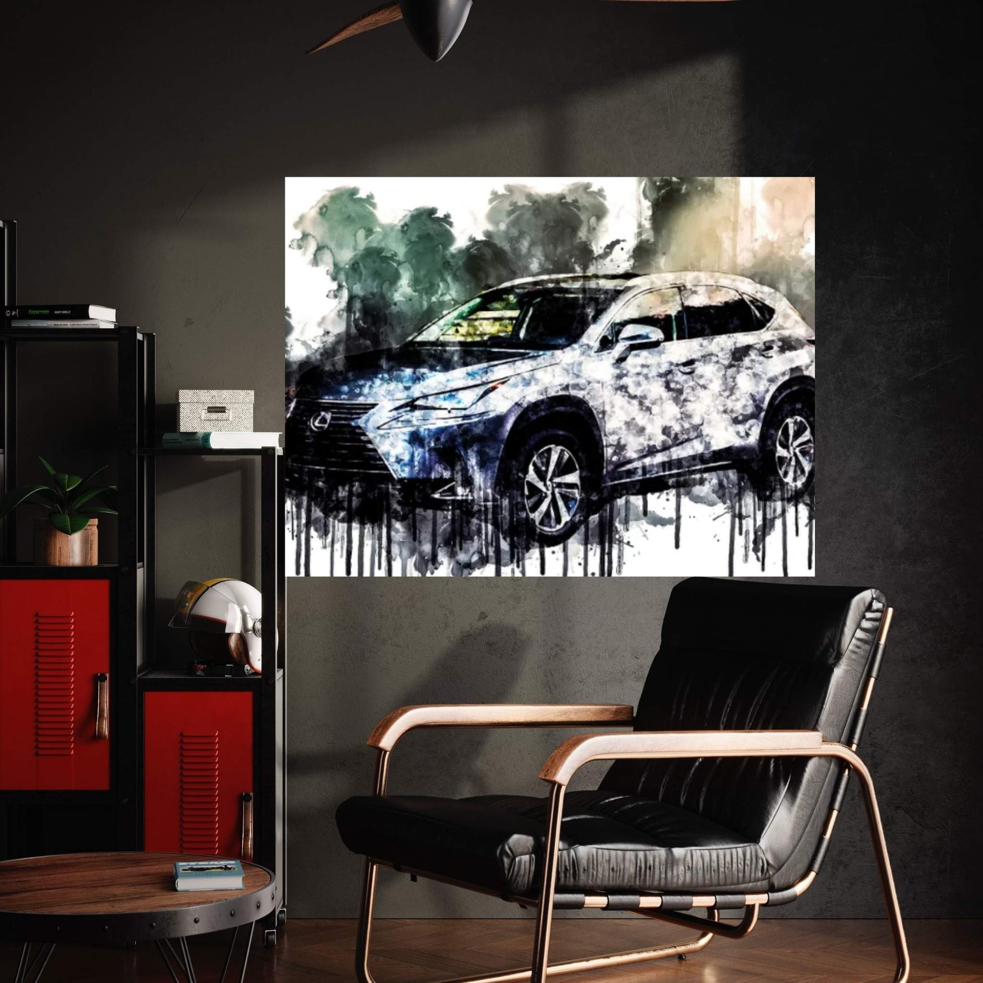 2017 Lexus NX 300h Canvas Wall Art - Y Canvas