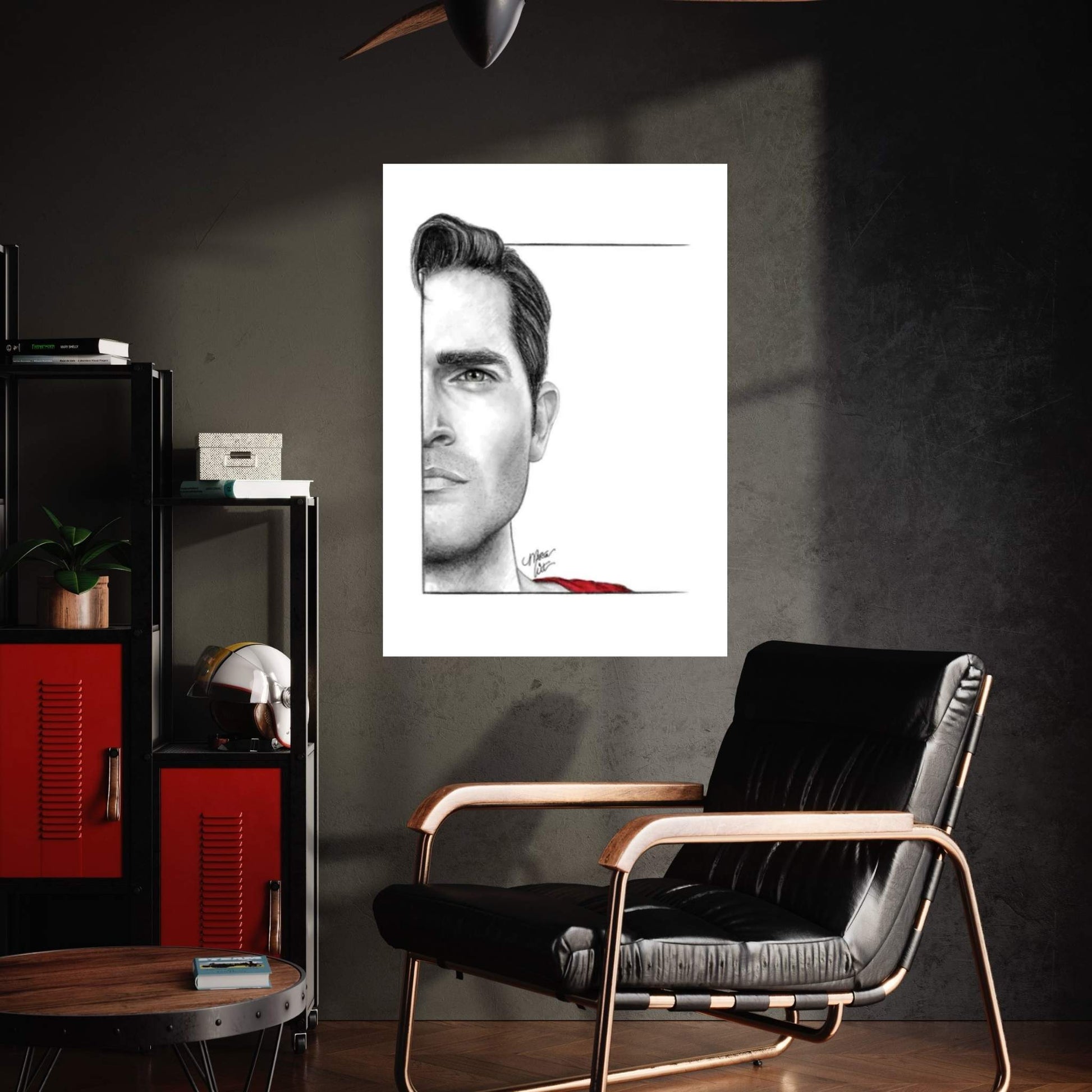 Superman Canvas Wall Art - Y Canvas