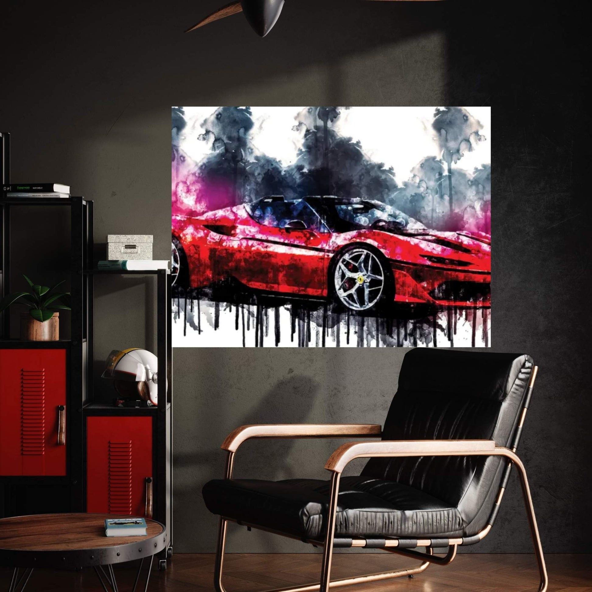 2017 Ferrari J50 Canvas Wall Art - Y Canvas