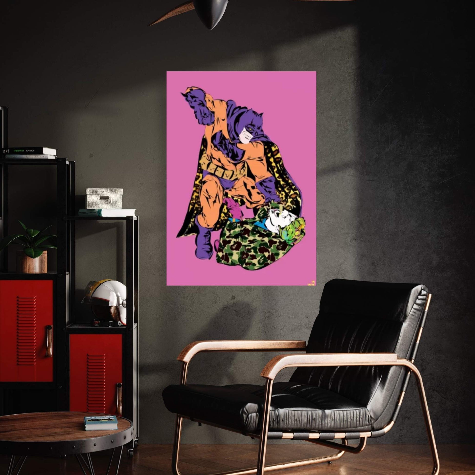 Batman & Joker Canvas Wall Art - Y Canvas