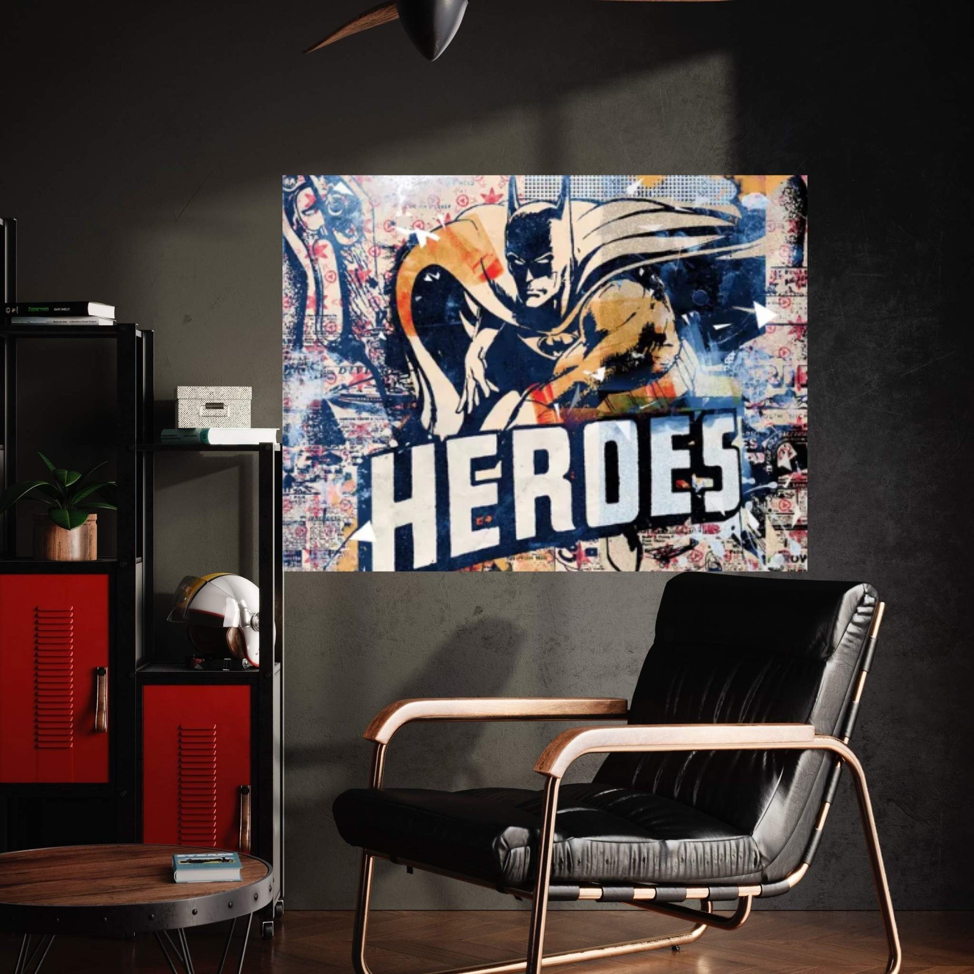 Heroes Canvas Wall Art - Y Canvas