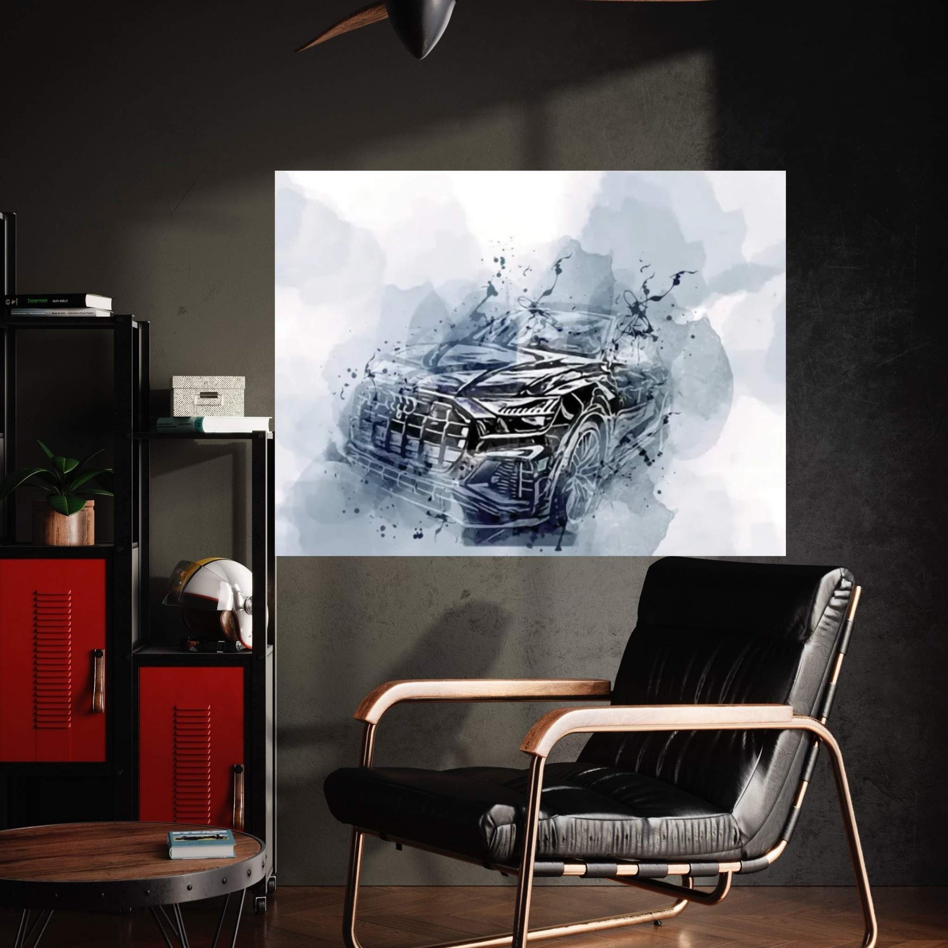 2022 Audi Sq8 Abt Exterior Canvas Wall Art - Y Canvas