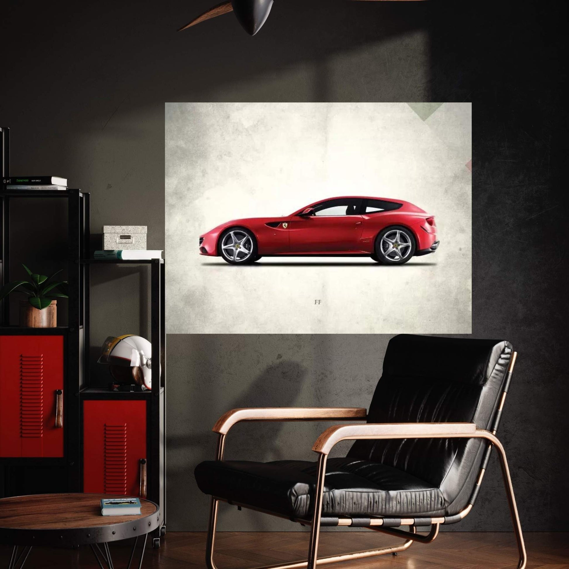 Ferrari FF Canvas Wall Art - Y Canvas