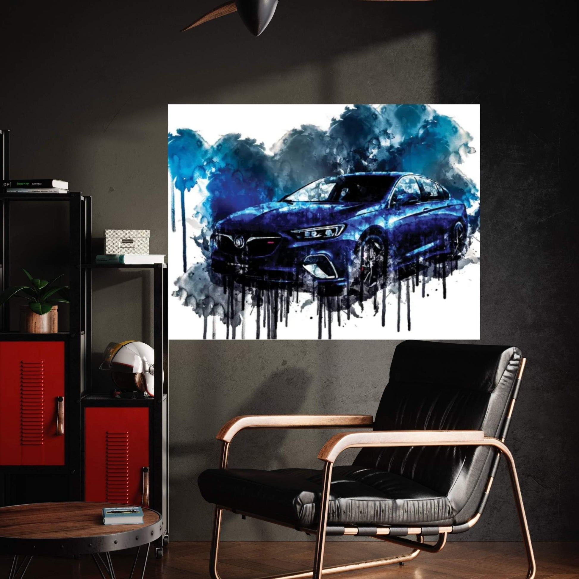 2017 Buick Regal GS Vehicle V Canvas Wall Art - Y Canvas