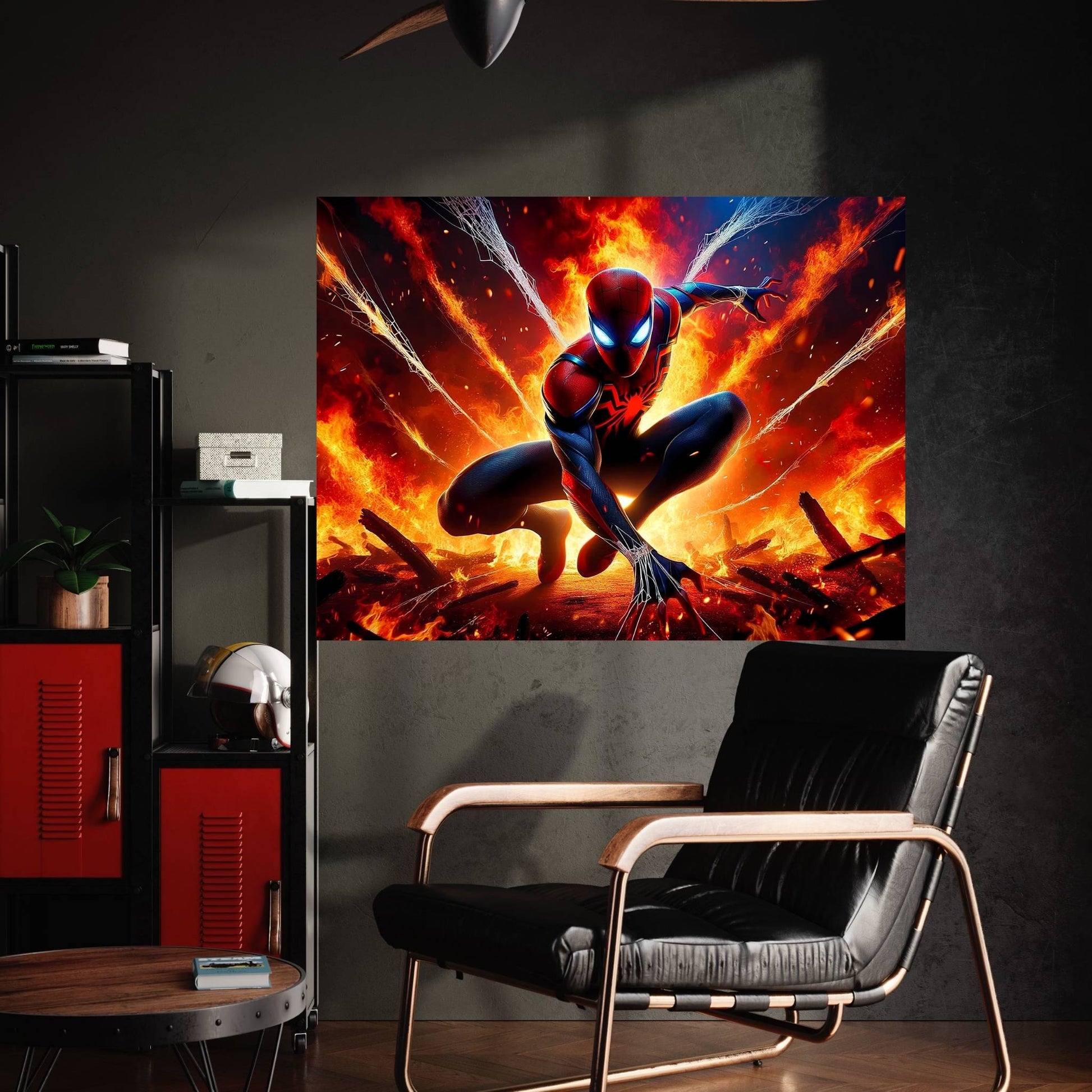 Spiderman Canvas Wall Art - Y Canvas