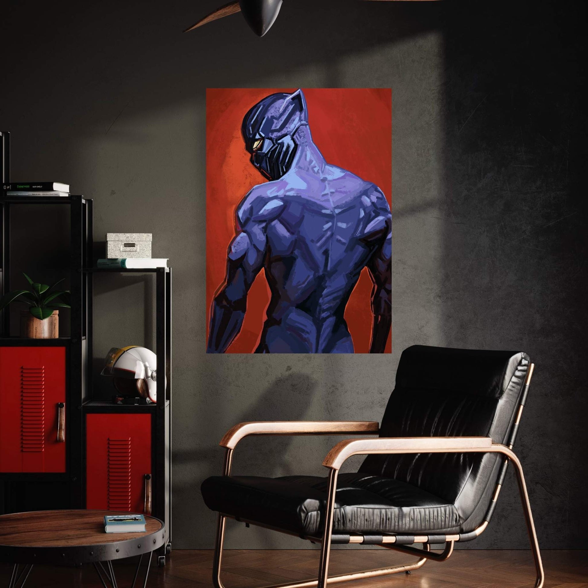 Black Panther Canvas Wall Art - Y Canvas