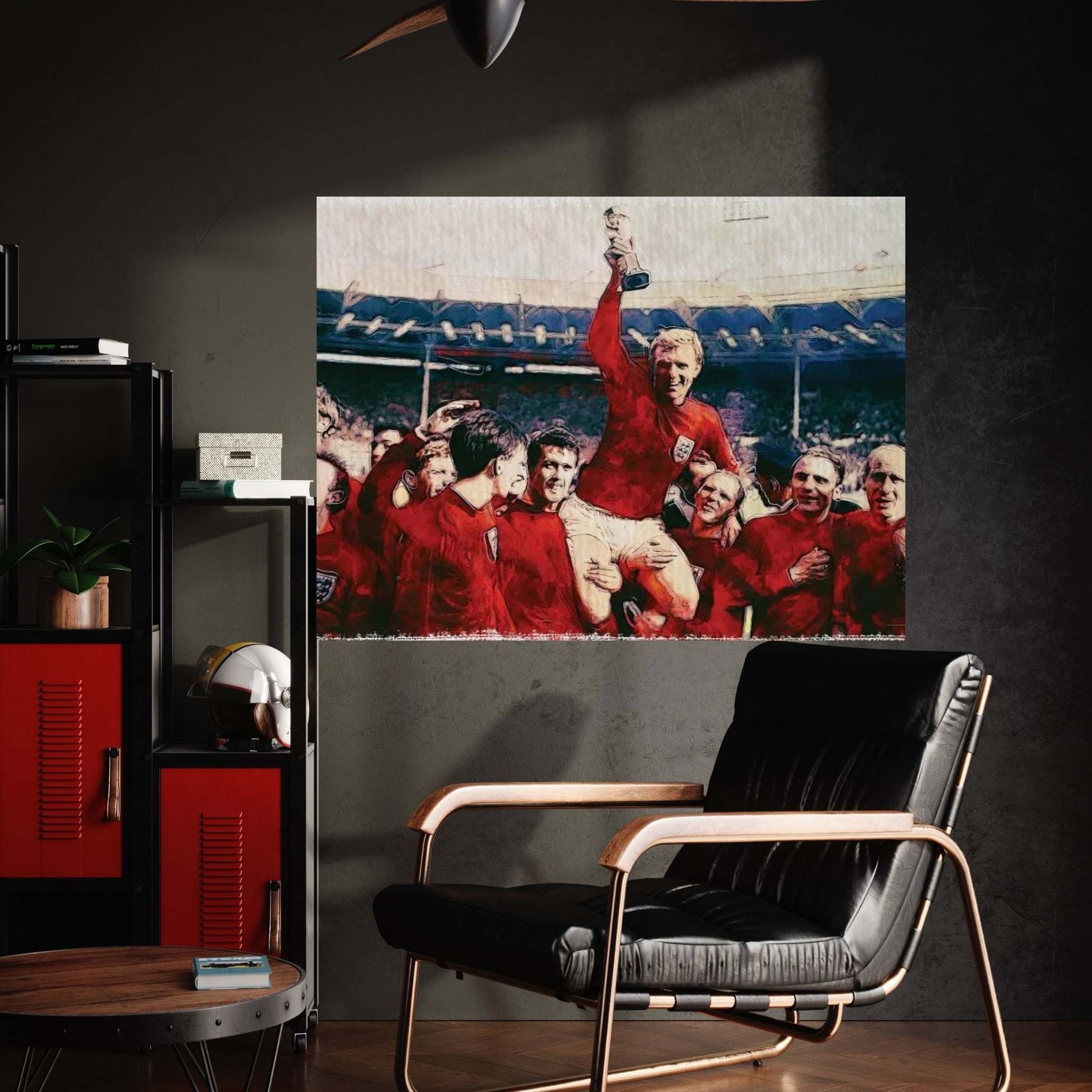 1966 England World Cup Canvas Wall Art - Y Canvas