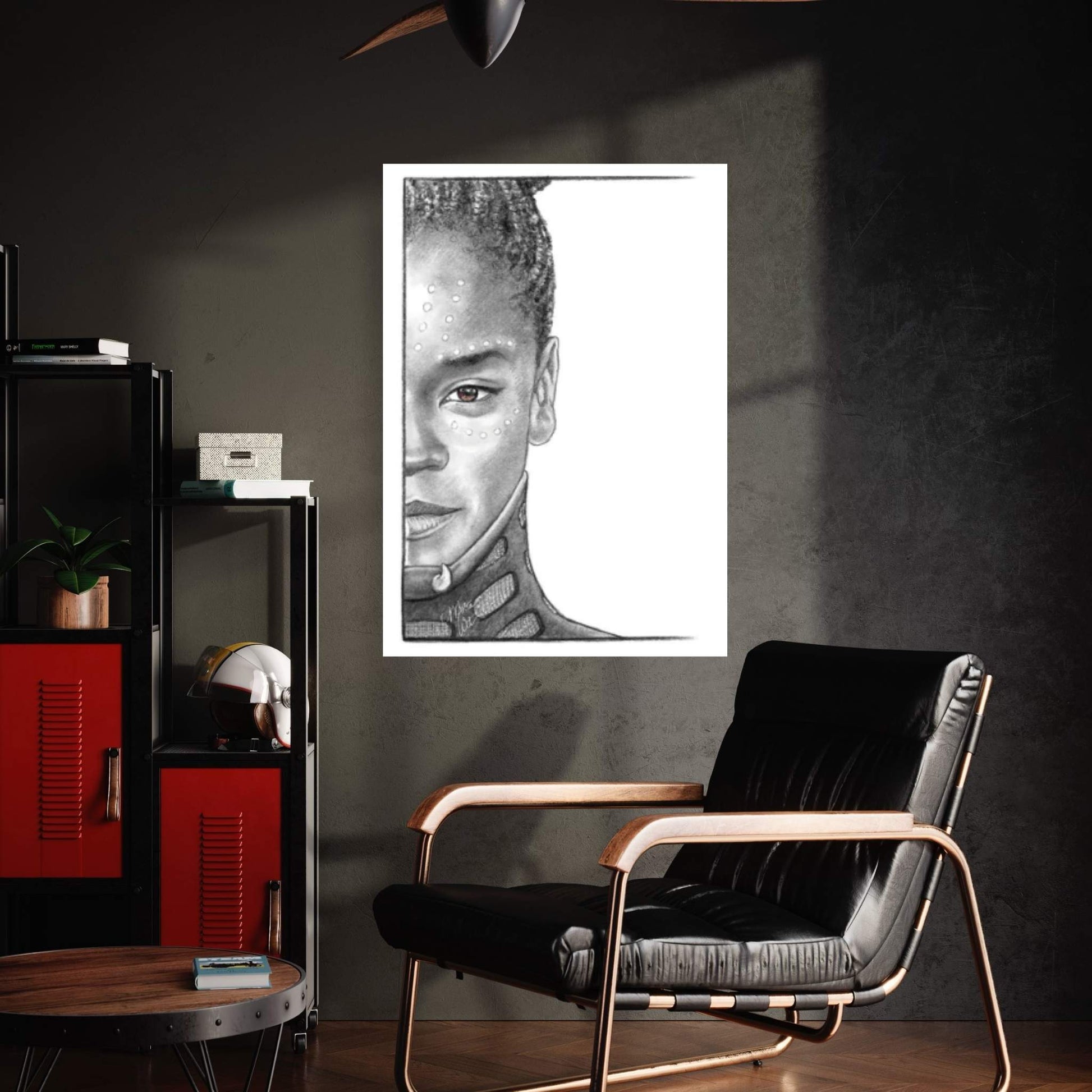 Shuri Canvas Wall Art - Y Canvas