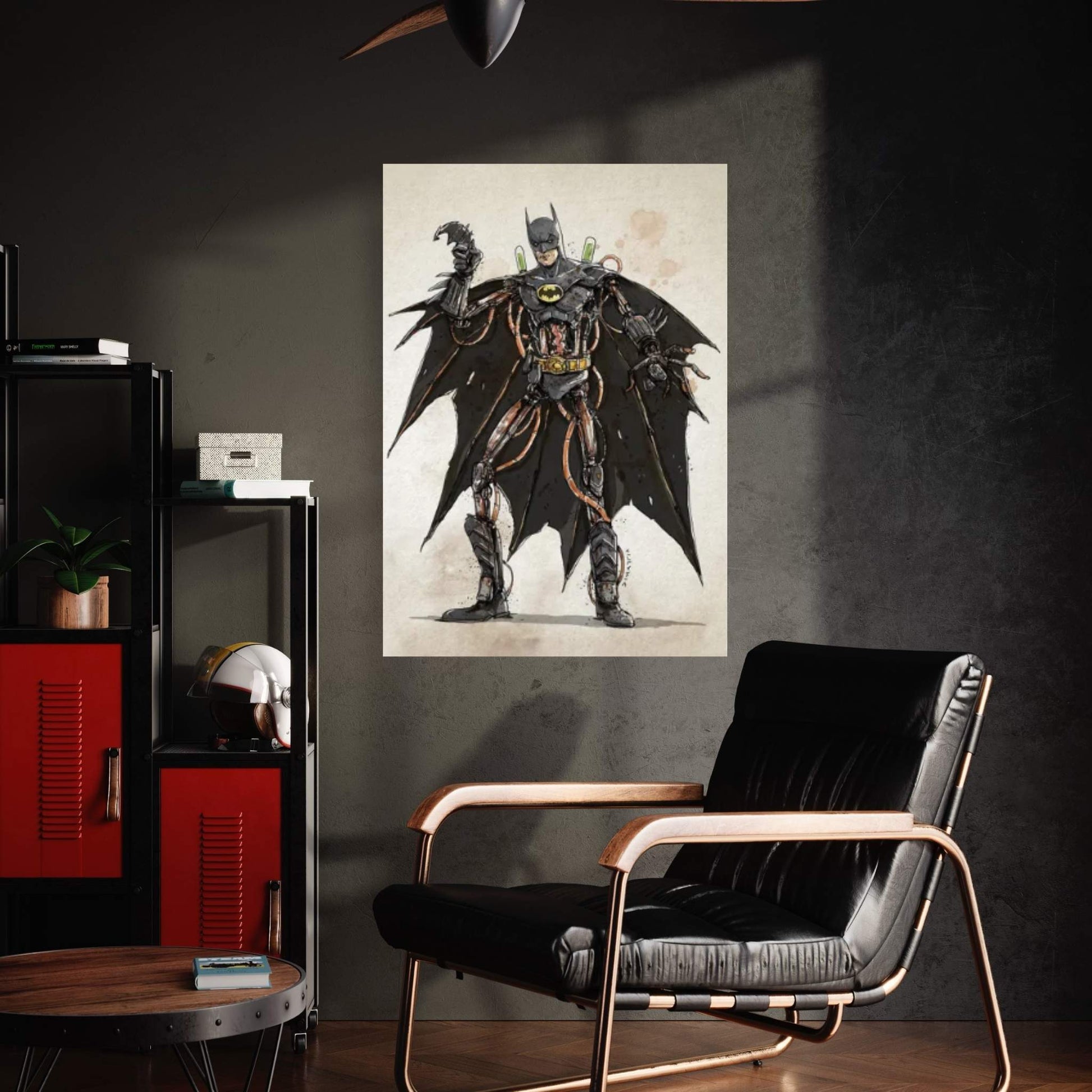 Rusty Batman '89 Canvas Wall Art - Y Canvas