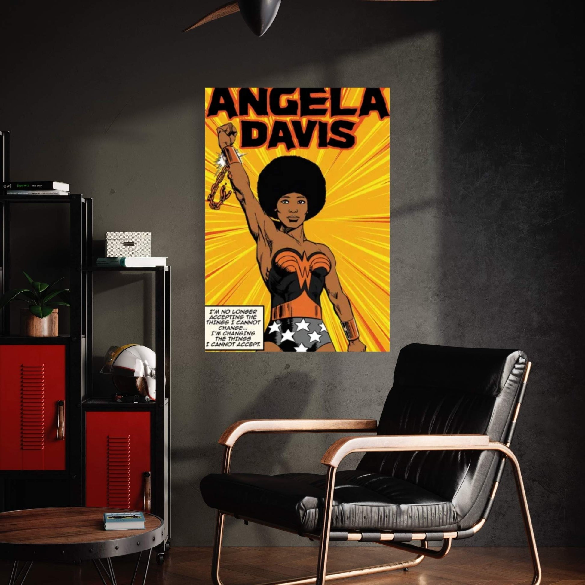 Angela Canvas Wall Art - Y Canvas