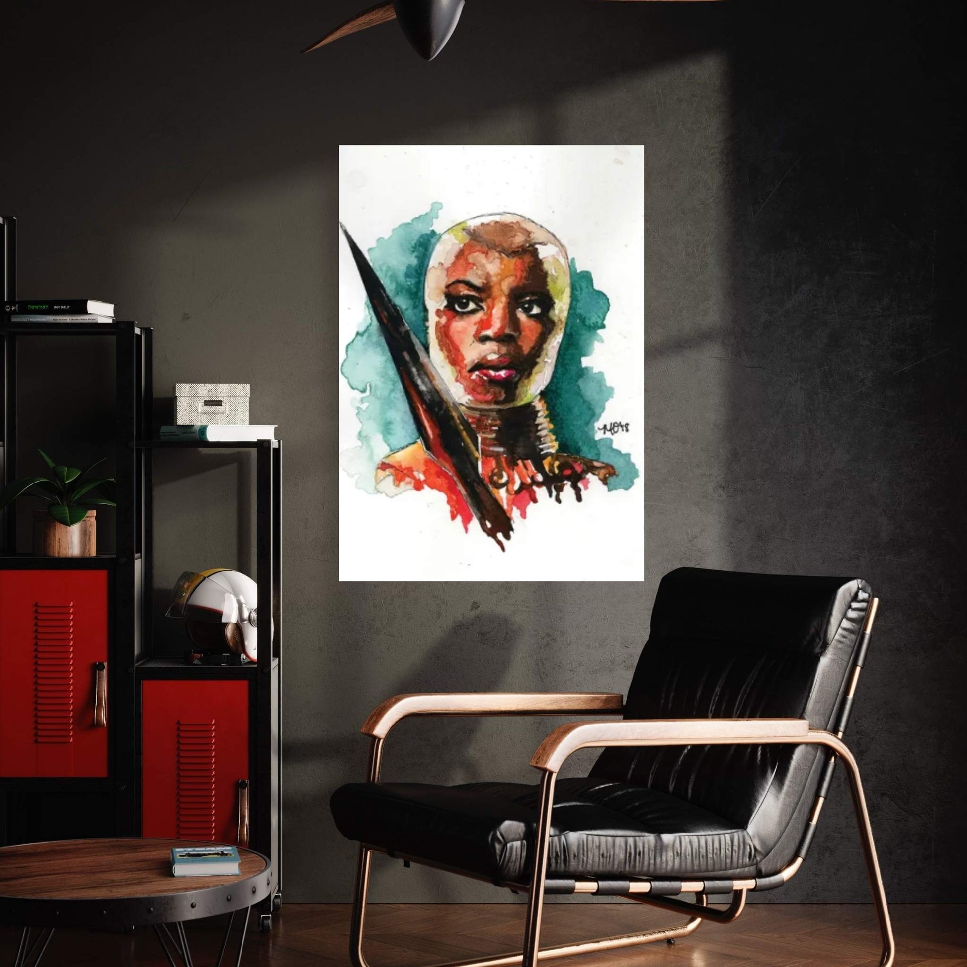 Okoye - Black Panther Canvas Wall Art - Y Canvas