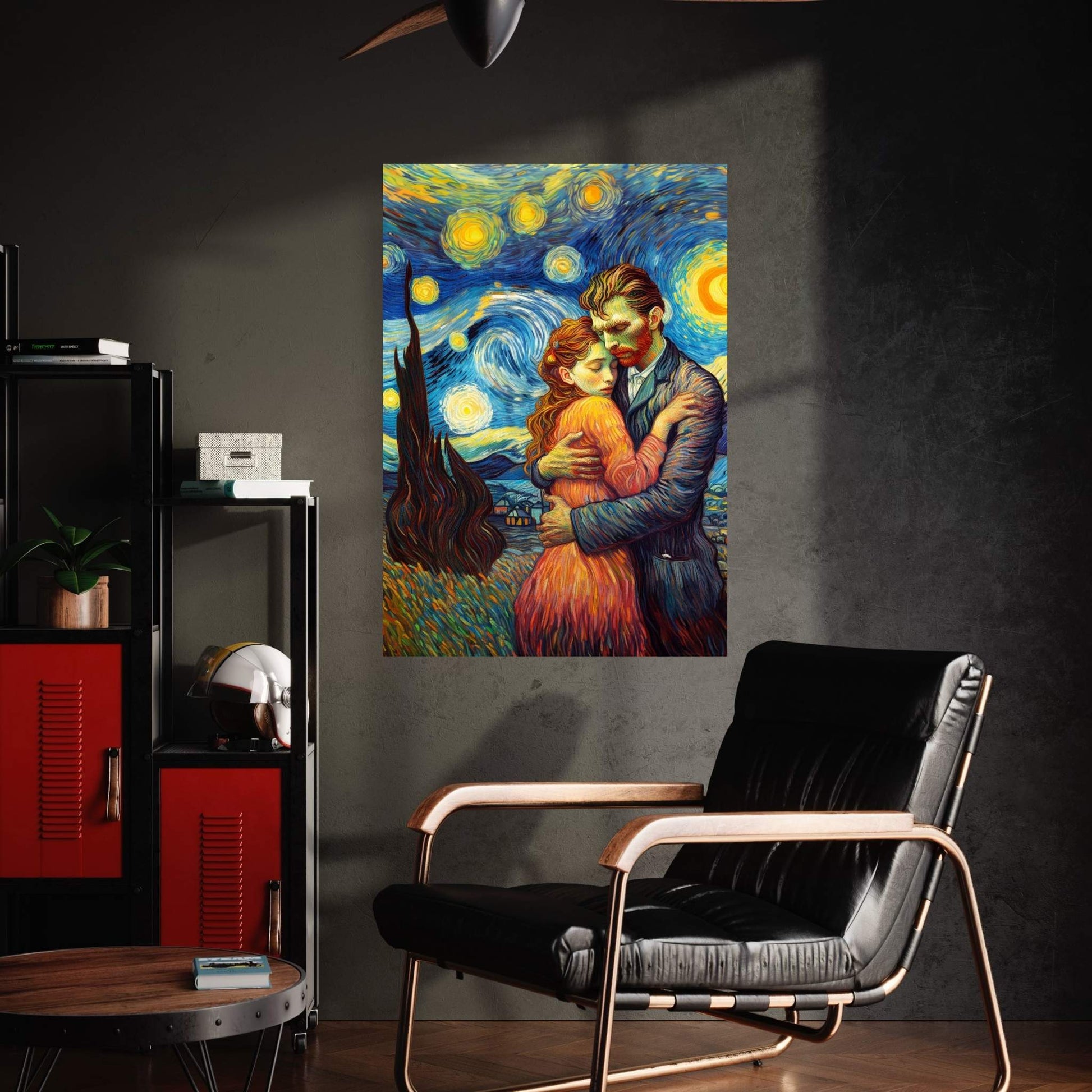 Van Gogh Love Reproduction Canvas Wall Art - Y Canvas