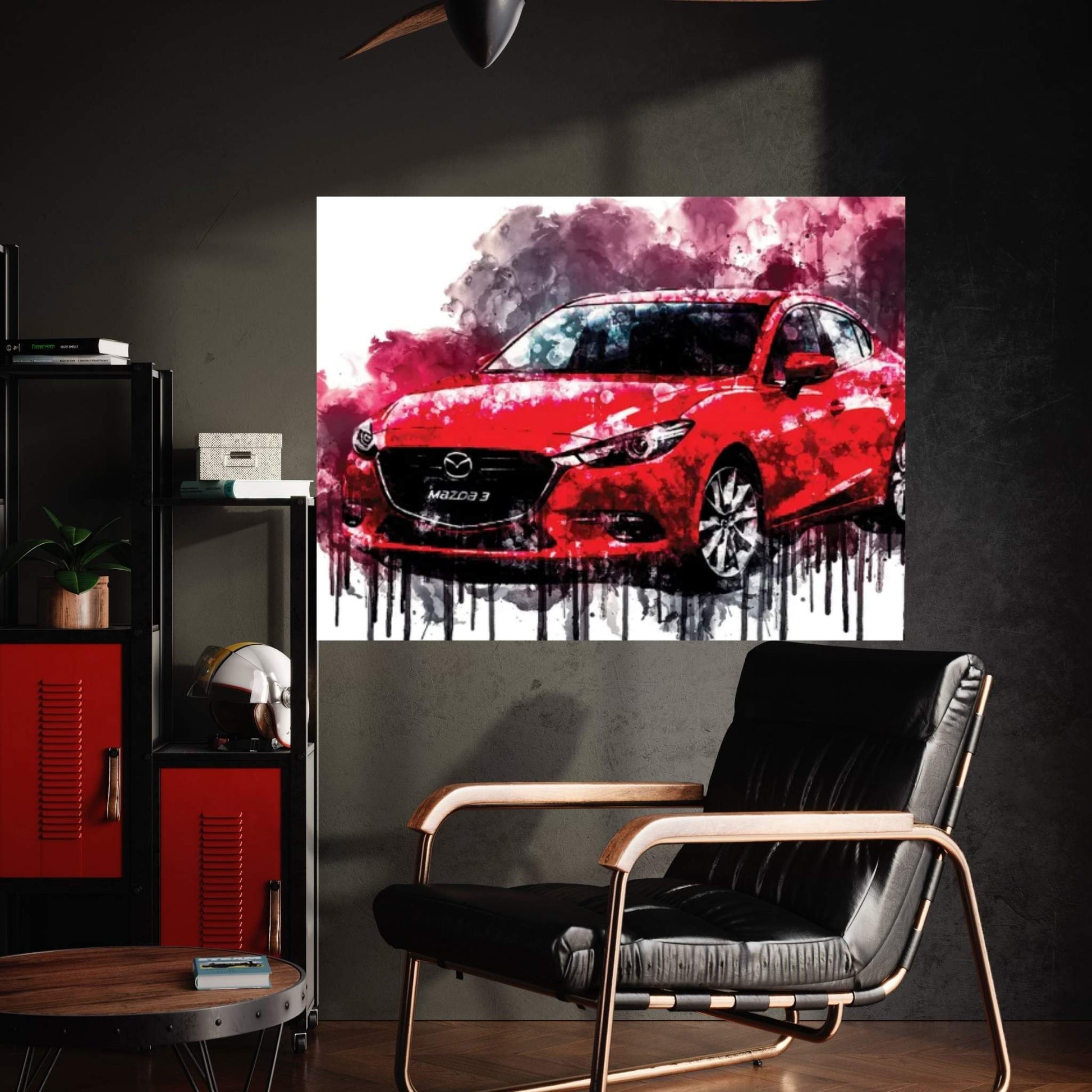 2017 Mazda Vehicle CLVII Canvas Wall Art - Y Canvas