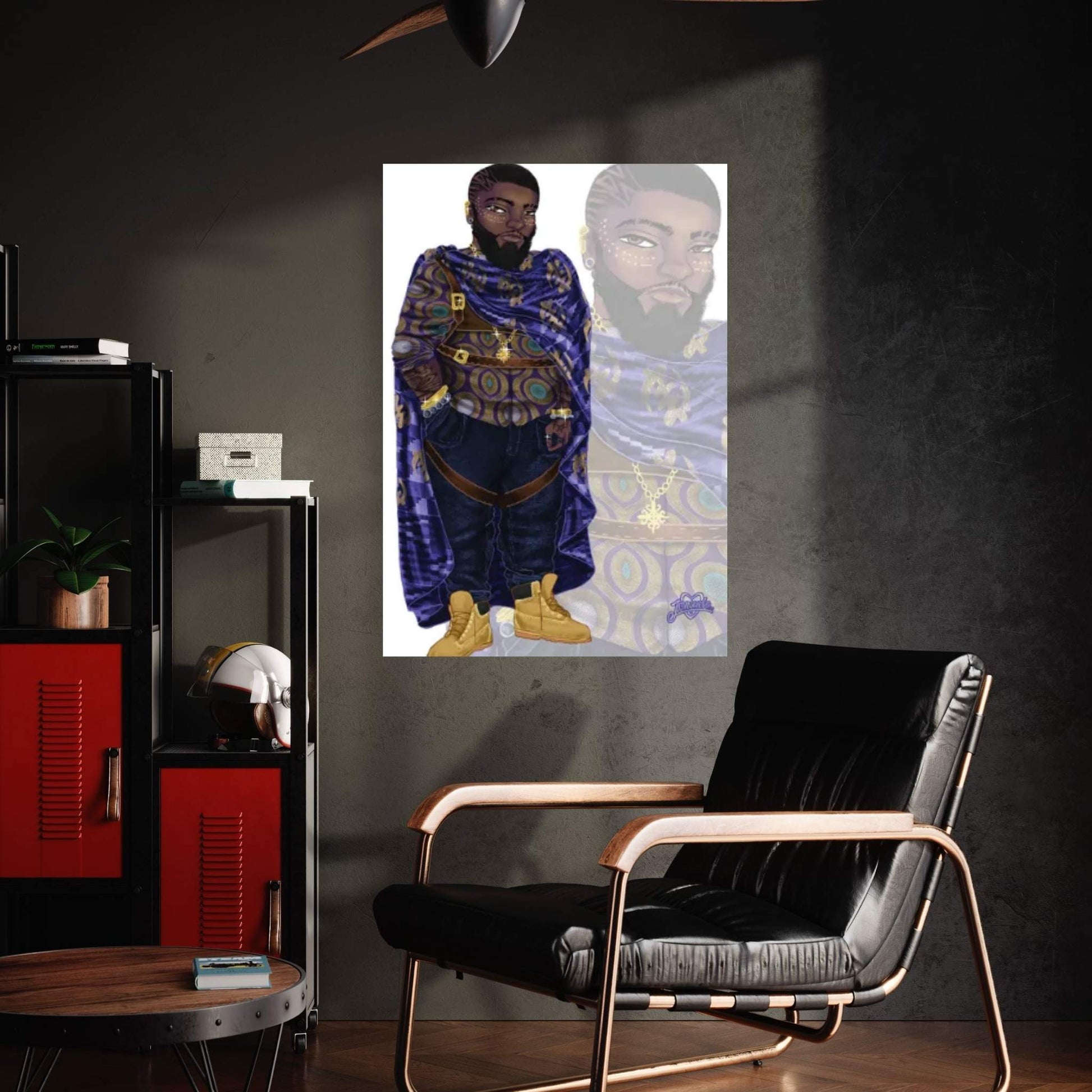 Wakanda Fashion (Look 6) Canvas Wall Art - Y Canvas